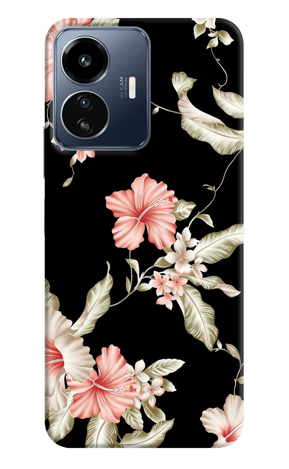 Flowers IQOO Z6 Lite 5G Back Cover - Flowers IQOO Z6 Lite 5G Back Cover Flowers IQOO Z6 Lite 5G Back Cover