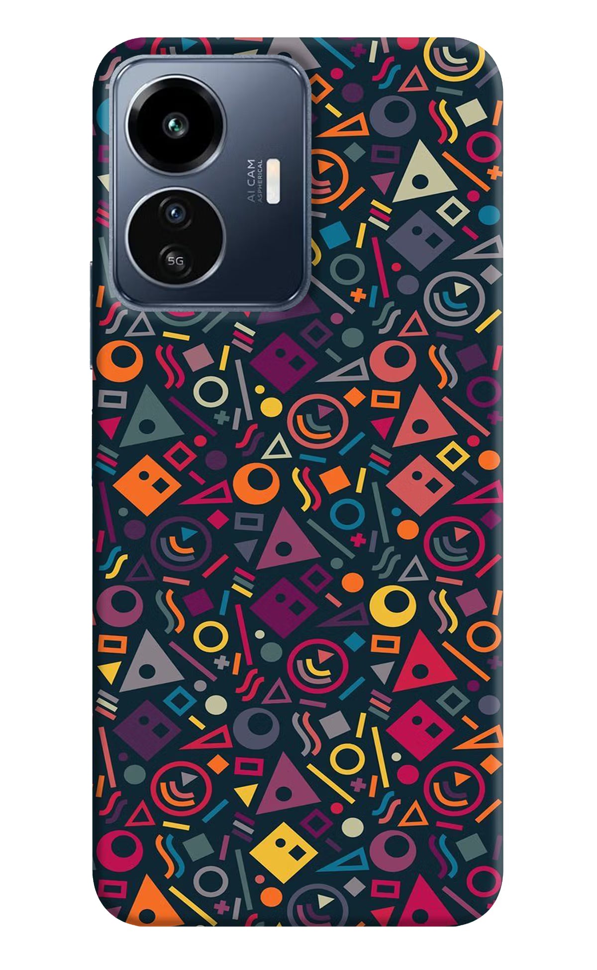 Geometric Abstract IQOO Z6 Lite 5G Back Cover - Geometric Abstract IQOO Z6 Lite 5G Back Cover Geometric Abstract IQOO Z6 Lite 5G Back Cover