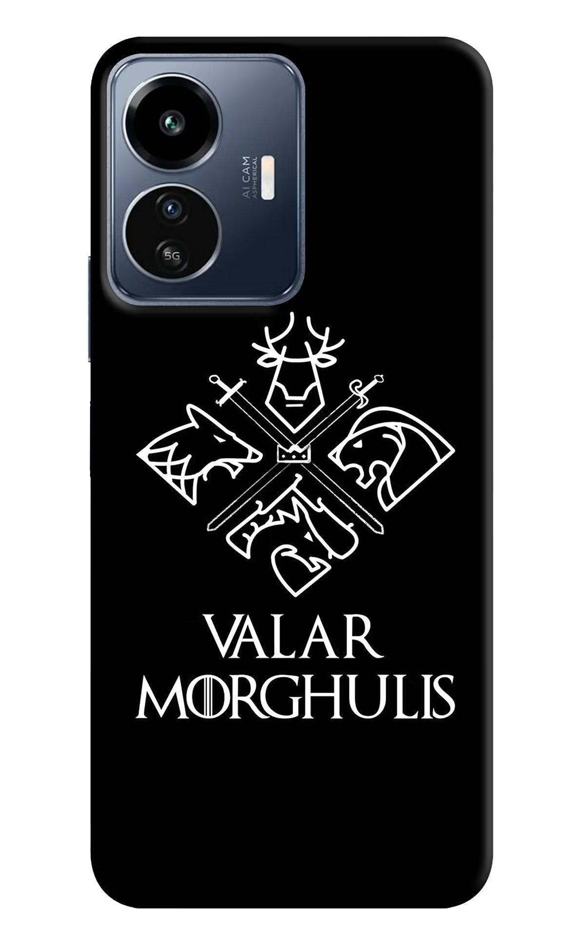 Valar Morghulis | Game Of Thrones IQOO Z6 Lite 5G Back Cover - Valar Morghulis | Game Of Thrones IQOO Z6 Lite 5G Back Cover Valar Morghulis | Game Of Thrones IQOO Z6 Lite 5G Back Cover