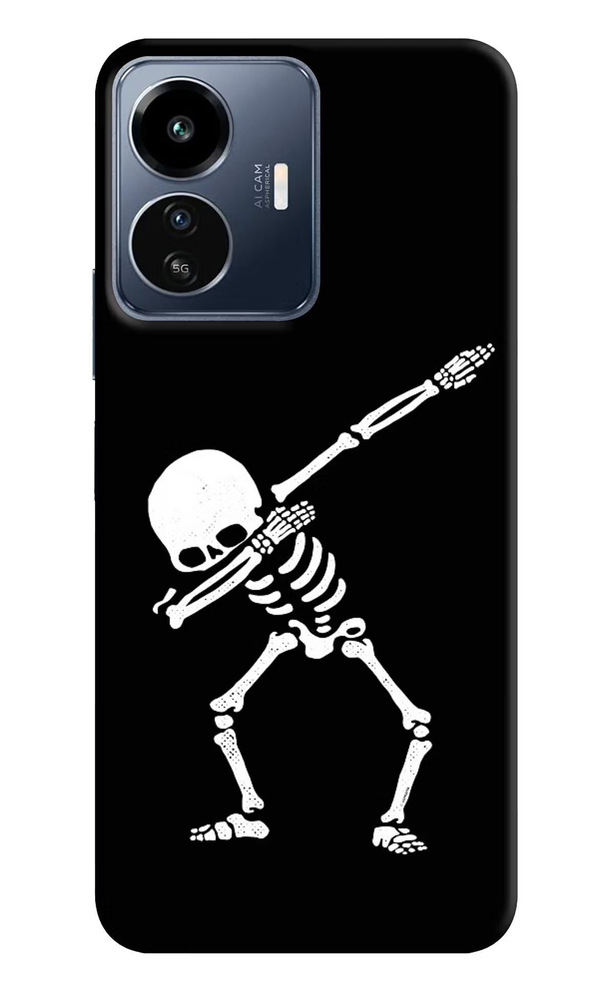 Dabbing Skeleton Art IQOO Z6 Lite 5G Back Cover - Dabbing Skeleton Art IQOO Z6 Lite 5G Back Cover Dabbing Skeleton Art IQOO Z6 Lite 5G Back Cover