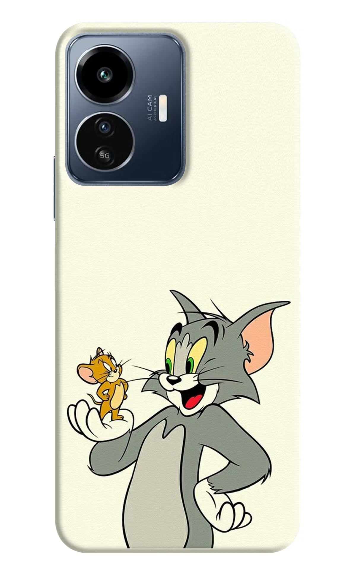 Tom & Jerry IQOO Z6 Lite 5G Back Cover - Tom & Jerry IQOO Z6 Lite 5G Back Cover Tom & Jerry IQOO Z6 Lite 5G Back Cover