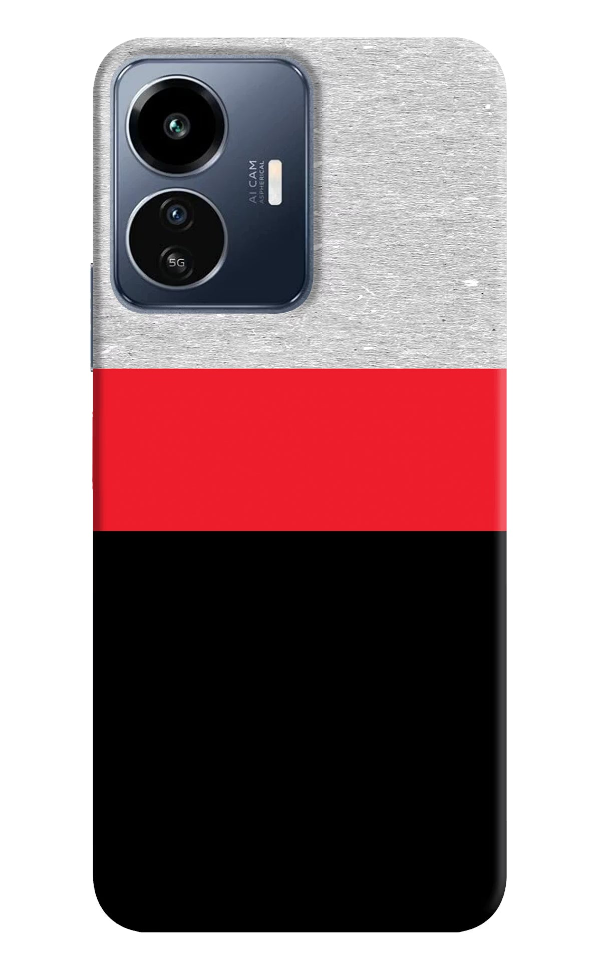 Tri Color Pattern IQOO Z6 Lite 5G Back Cover - Tri Color Pattern IQOO Z6 Lite 5G Back Cover Tri Color Pattern IQOO Z6 Lite 5G Back Cover