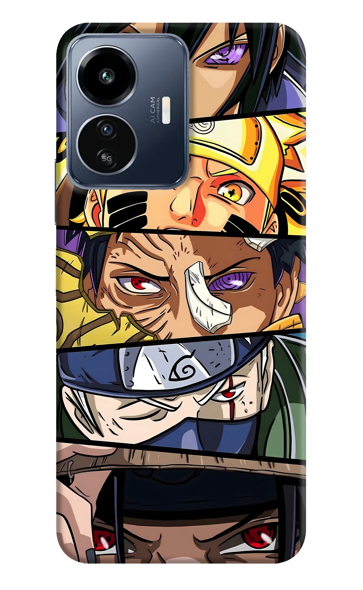 Naruto Character IQOO Z6 Lite 5G Back Cover - Naruto Character IQOO Z6 Lite 5G Back Cover Naruto Character IQOO Z6 Lite 5G Back Cover