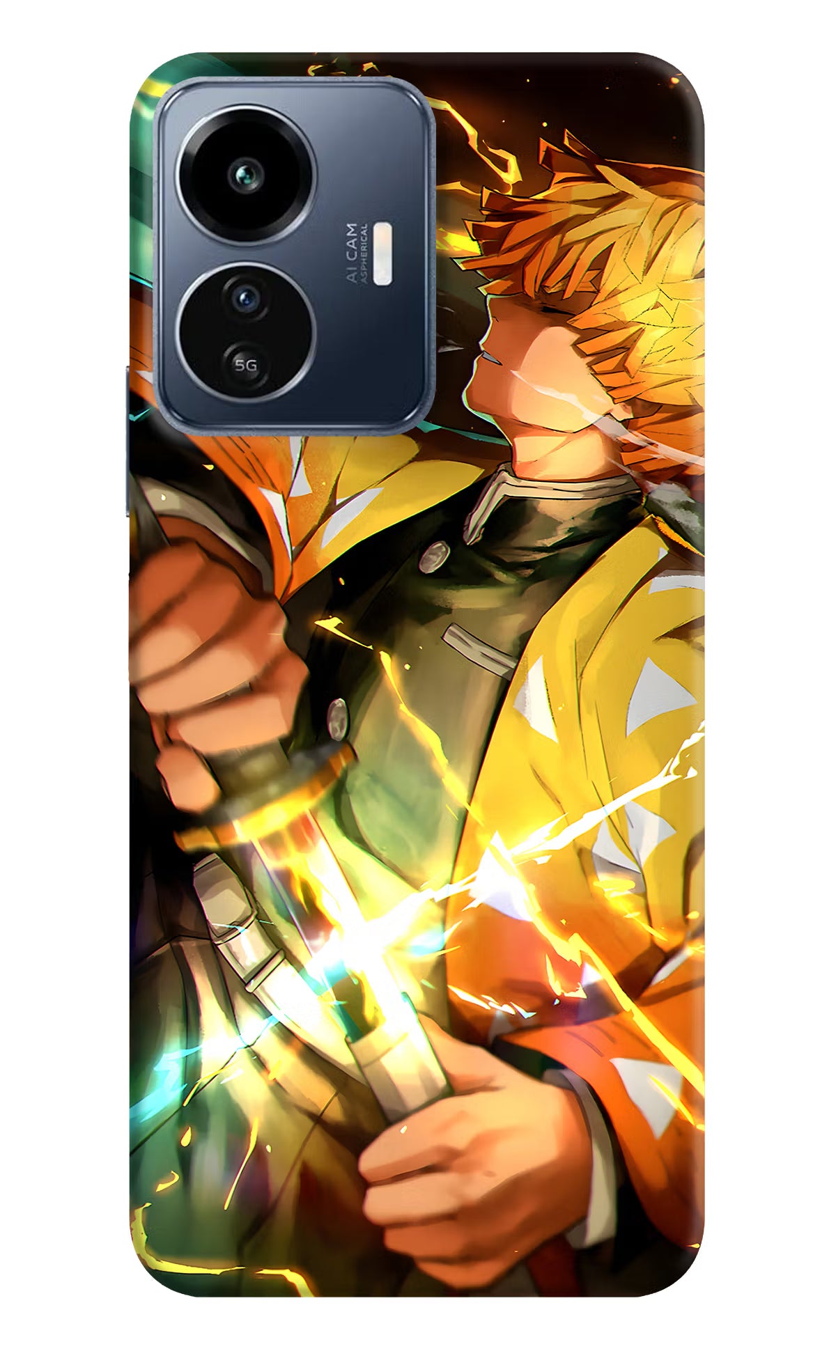 Demon Slayer IQOO Z6 Lite 5G Back Cover - Demon Slayer IQOO Z6 Lite 5G Back Cover Demon Slayer IQOO Z6 Lite 5G Back Cover