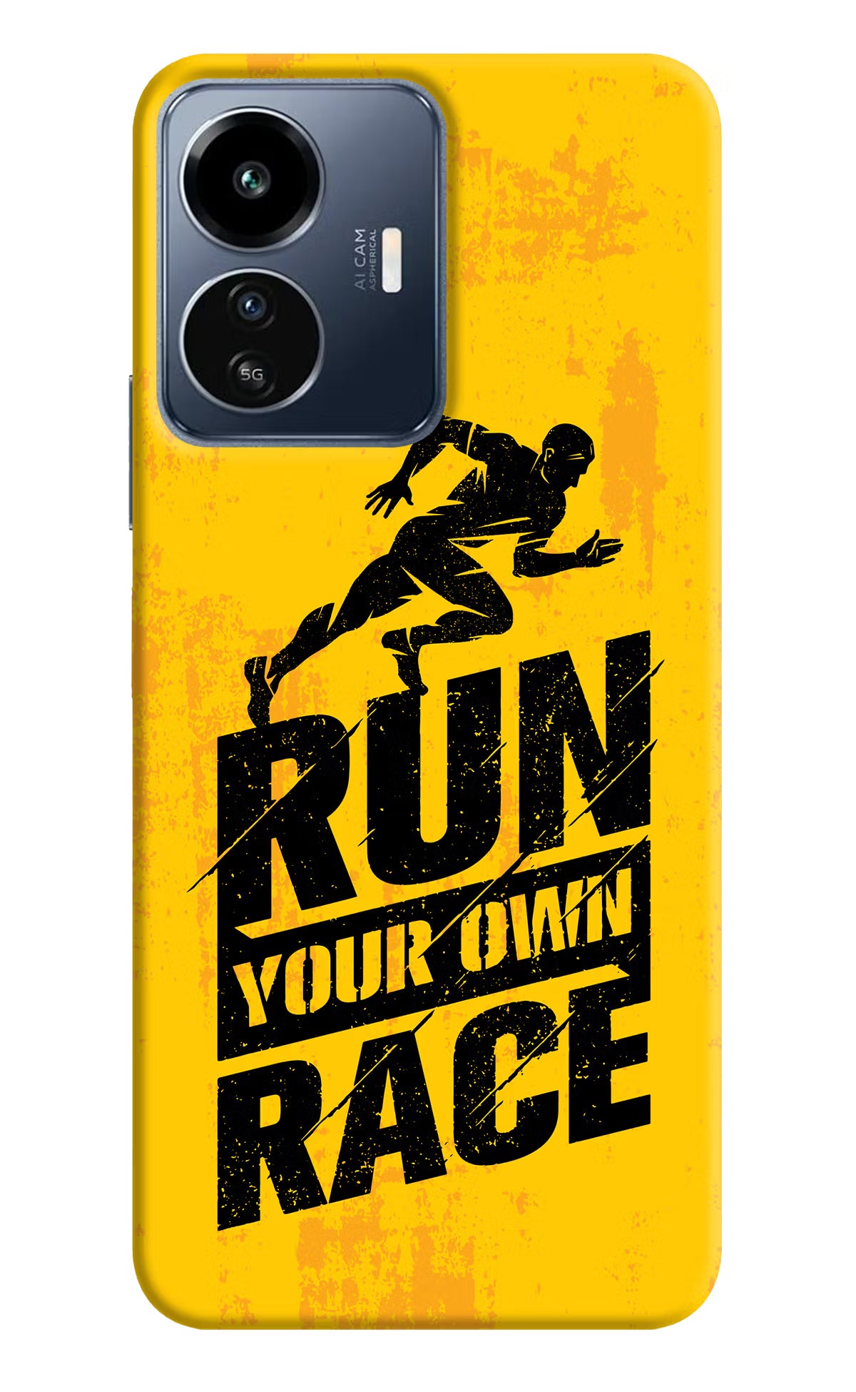 Run Your Own Race IQOO Z6 Lite 5G Back Cover - Run Your Own Race IQOO Z6 Lite 5G Back Cover Run Your Own Race IQOO Z6 Lite 5G Back Cover