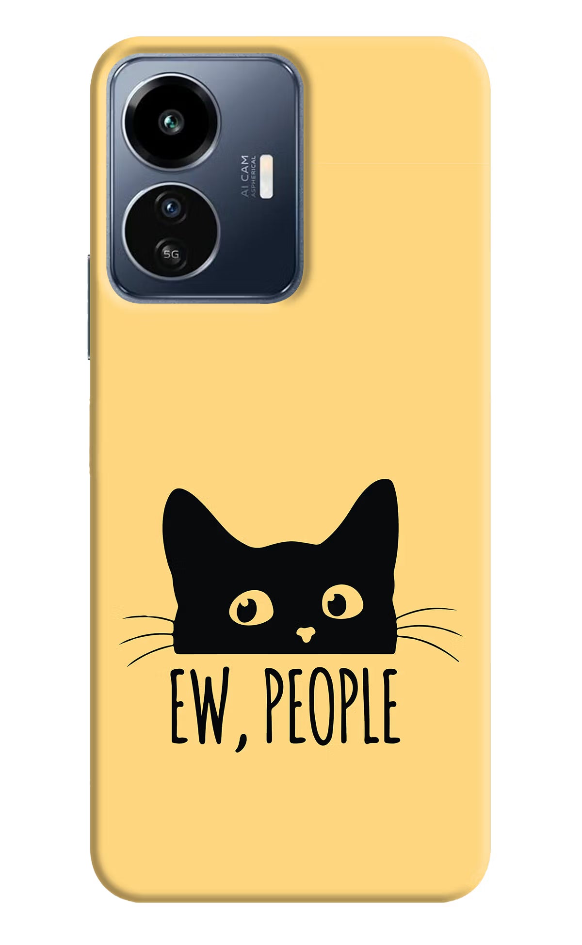 Ew People Catitude IQOO Z6 Lite 5G Back Cover - Ew People Catitude IQOO Z6 Lite 5G Back Cover Ew People Catitude IQOO Z6 Lite 5G Back Cover