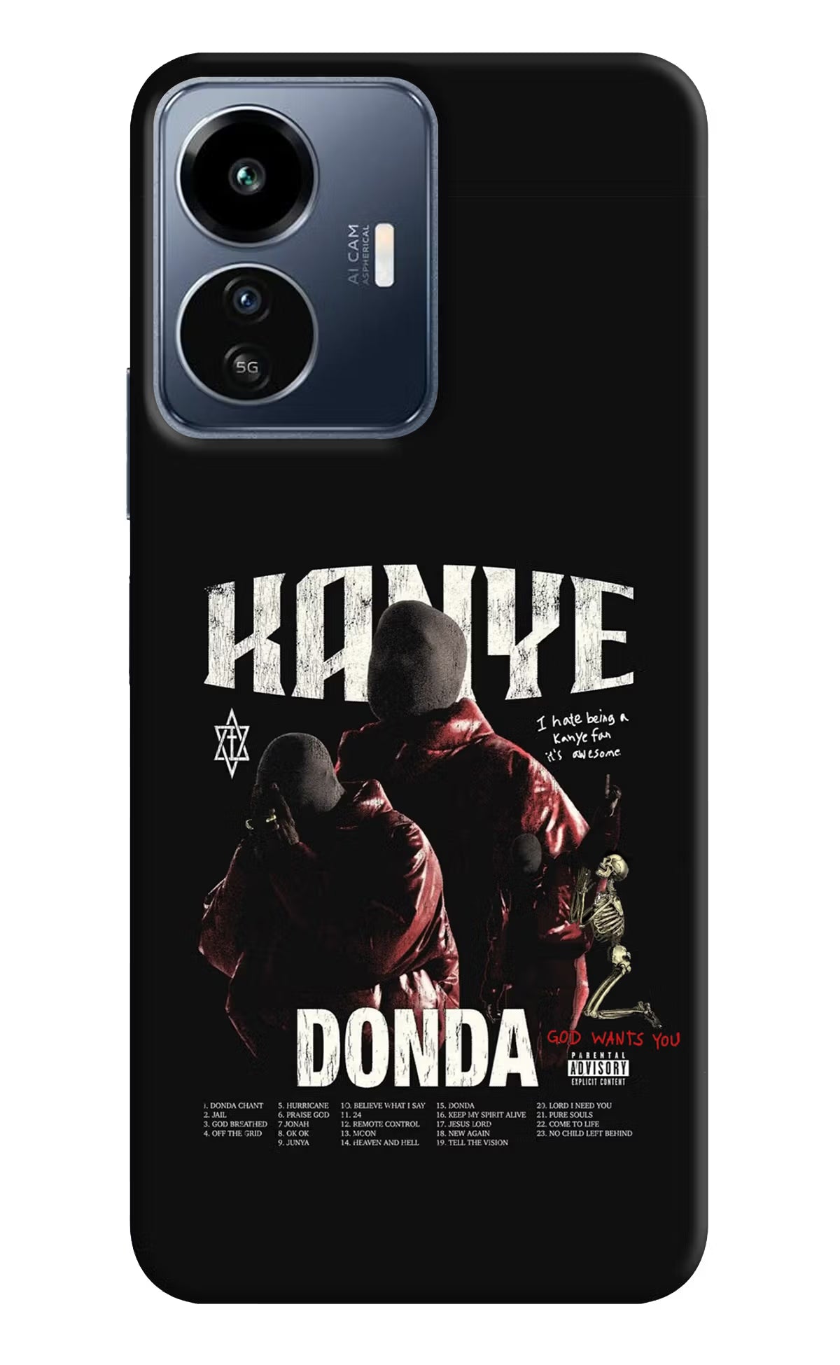 Donda Kanye West IQOO Z6 Lite 5G Back Cover - Donda Kanye West IQOO Z6 Lite 5G Back Cover Donda Kanye West IQOO Z6 Lite 5G Back Cover