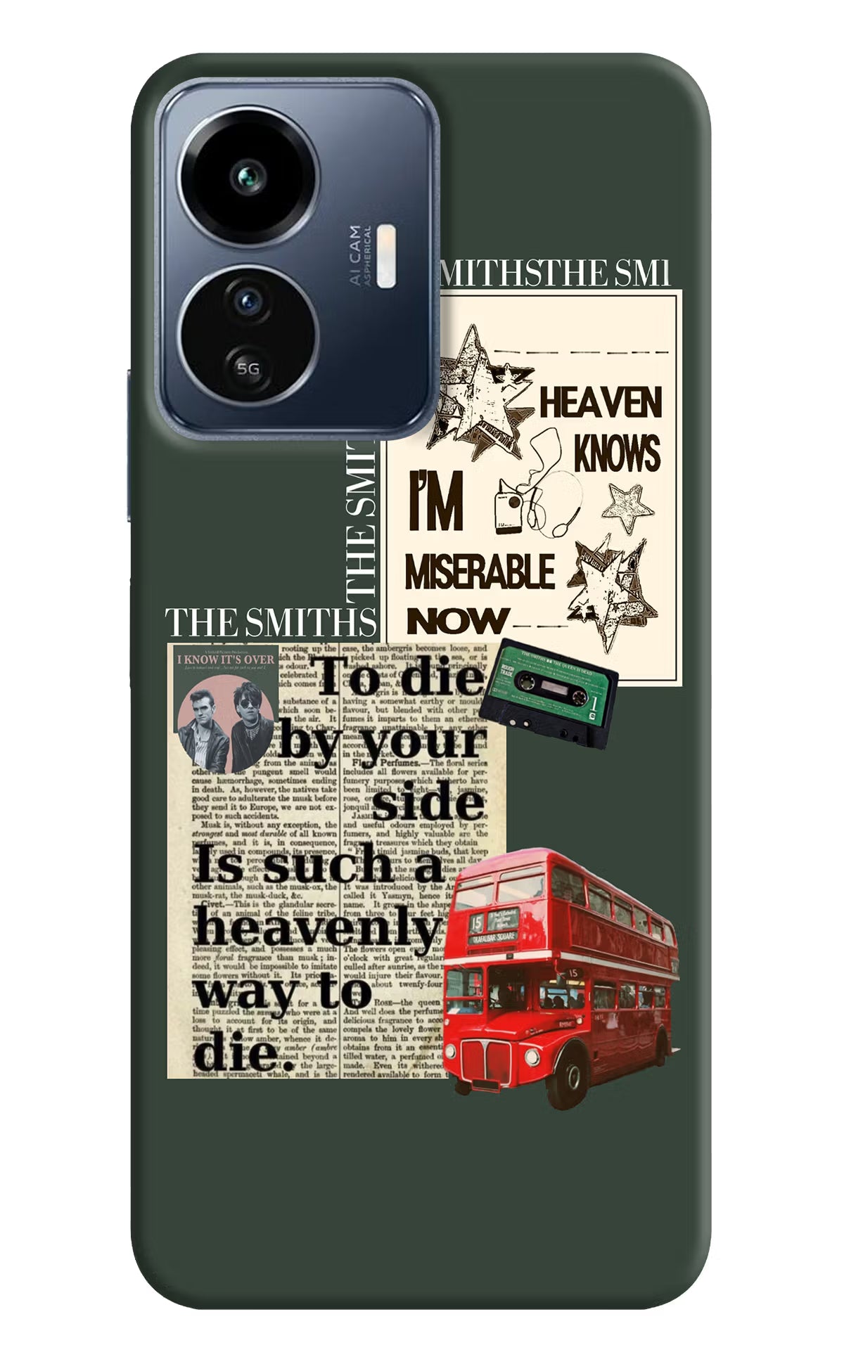 The Smiths IQOO Z6 Lite 5G Back Cover - The Smiths IQOO Z6 Lite 5G Back Cover The Smiths IQOO Z6 Lite 5G Back Cover