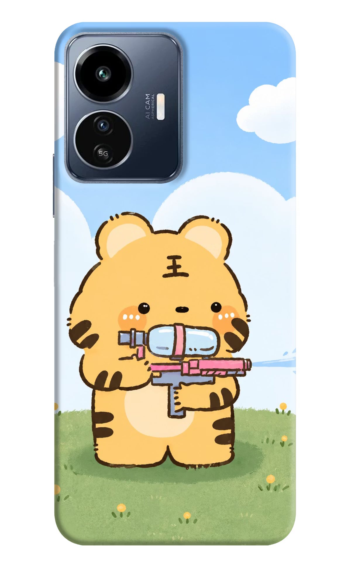 Tiger Treat IQOO Z6 Lite 5G Back Cover - Tiger Treat IQOO Z6 Lite 5G Back Cover Tiger Treat IQOO Z6 Lite 5G Back Cover