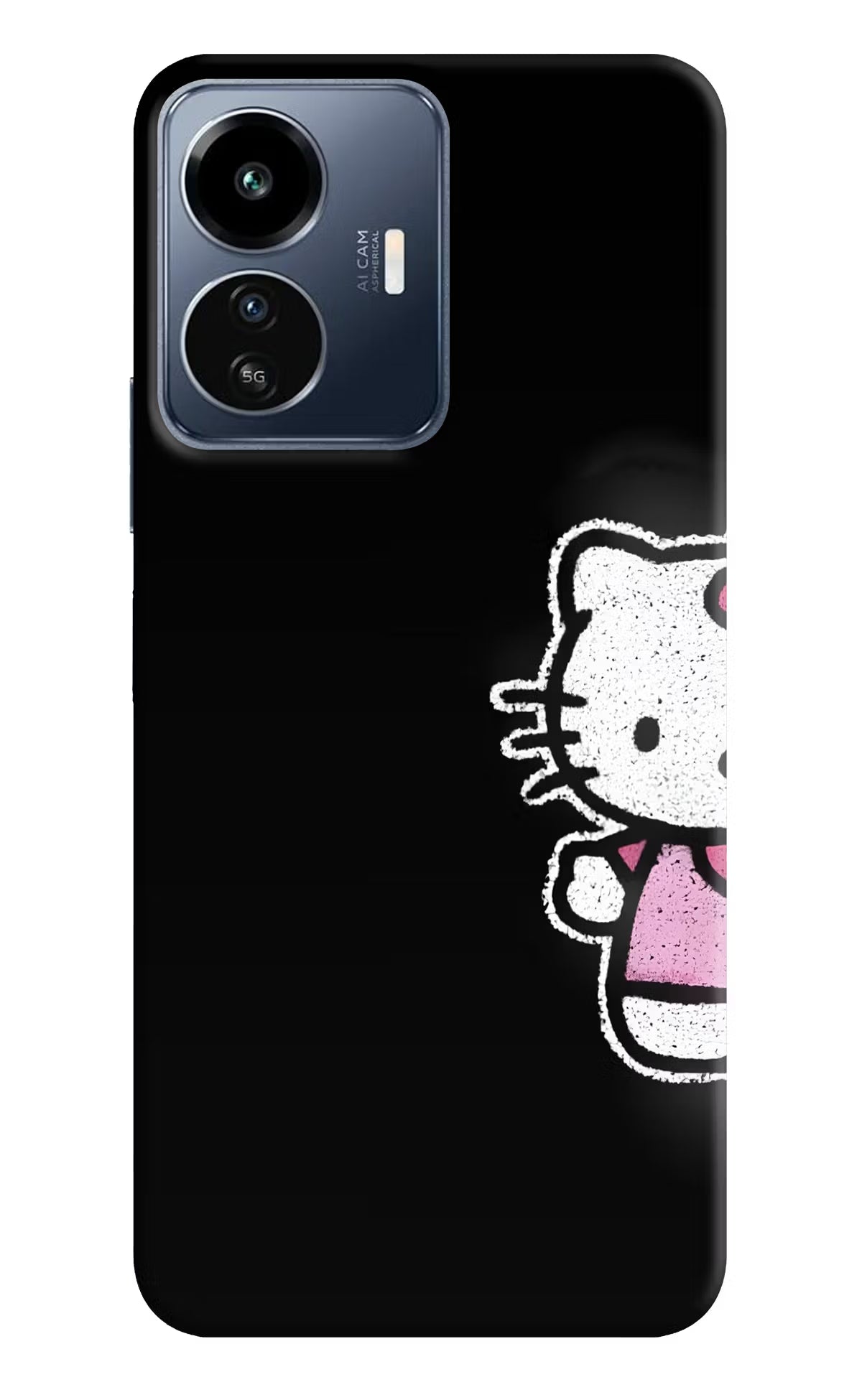 Kitty Charm IQOO Z6 Lite 5G Back Cover - Kitty Charm IQOO Z6 Lite 5G Back Cover Kitty Charm IQOO Z6 Lite 5G Back Cover