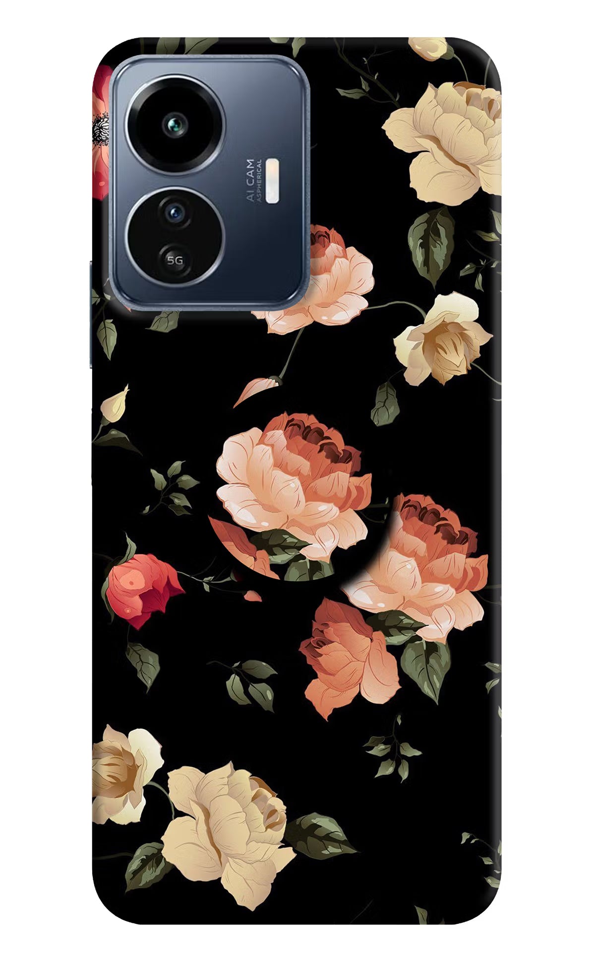 Flowers IQOO Z6 Lite 5G Pop Case - Flowers IQOO Z6 Lite 5G Pop Case Flowers IQOO Z6 Lite 5G Pop Case