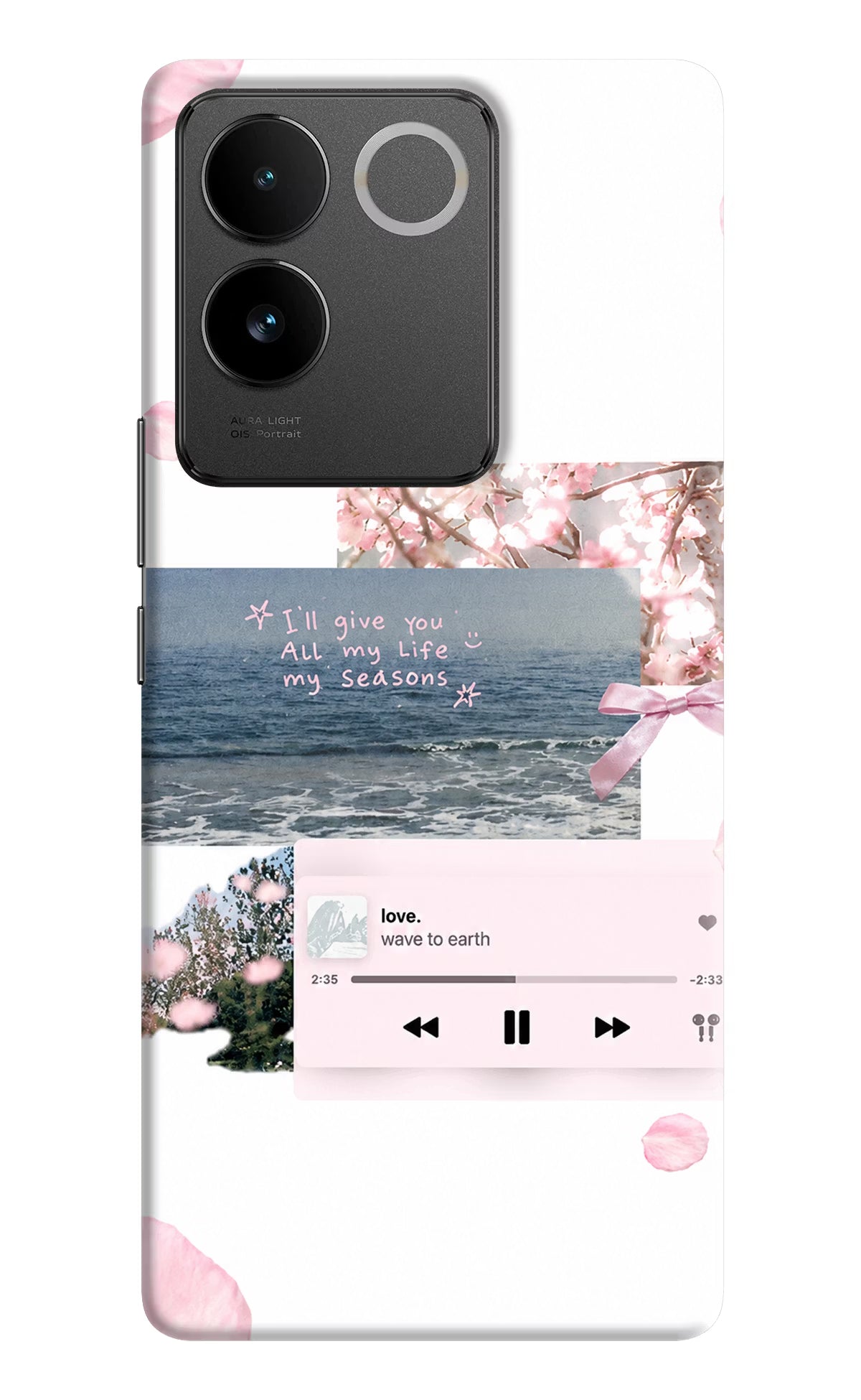 Wave to earth IQOO Z7 Pro 5G Back Cover - Wave to earth IQOO Z7 Pro 5G Back Cover Wave to earth IQOO Z7 Pro 5G Back Cover