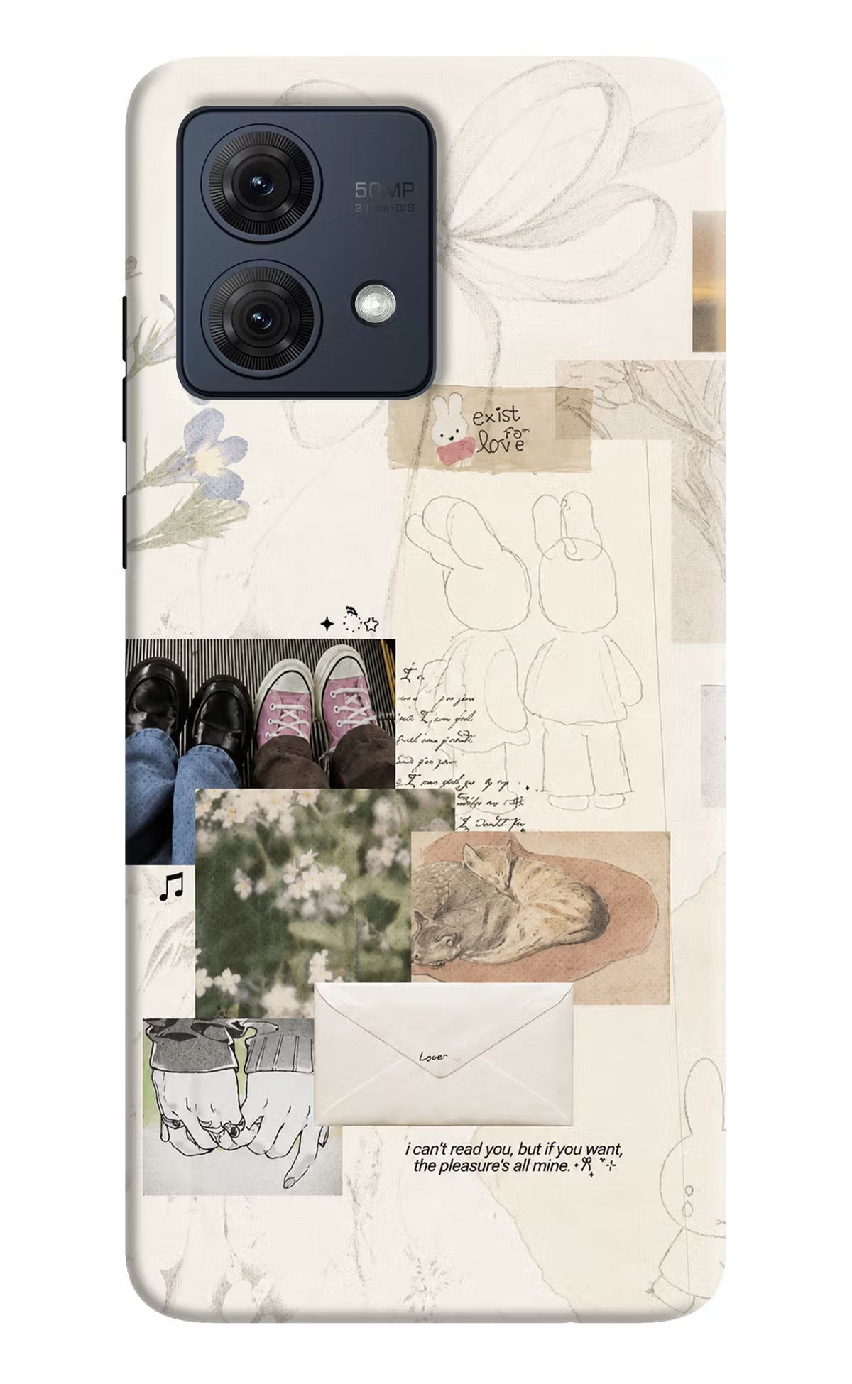 Soft Aesthetic Moto G54 5G Back Cover - Soft Aesthetic Moto G54 5G Back Cover Soft Aesthetic Moto G54 5G Back Cover