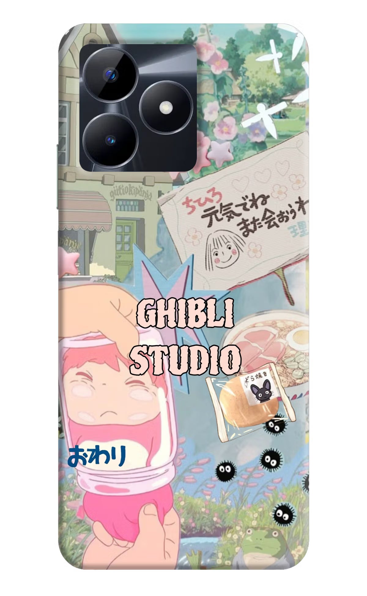 Studio Ghibli Realme C53 Back Cover - Studio Ghibli Realme C53 Back Cover Studio Ghibli Realme C53 Back Cover