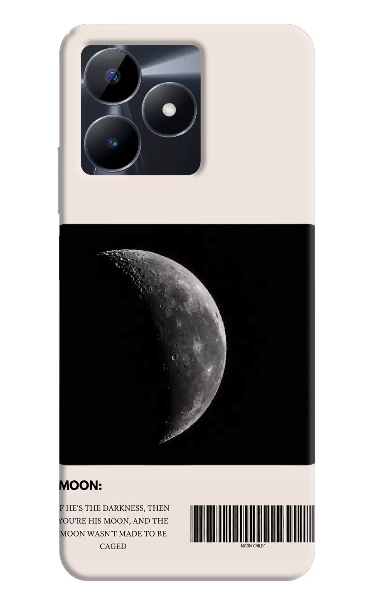 Moon Phase Realme C53 Back Cover - Moon Phase Realme C53 Back Cover Moon Phase Realme C53 Back Cover