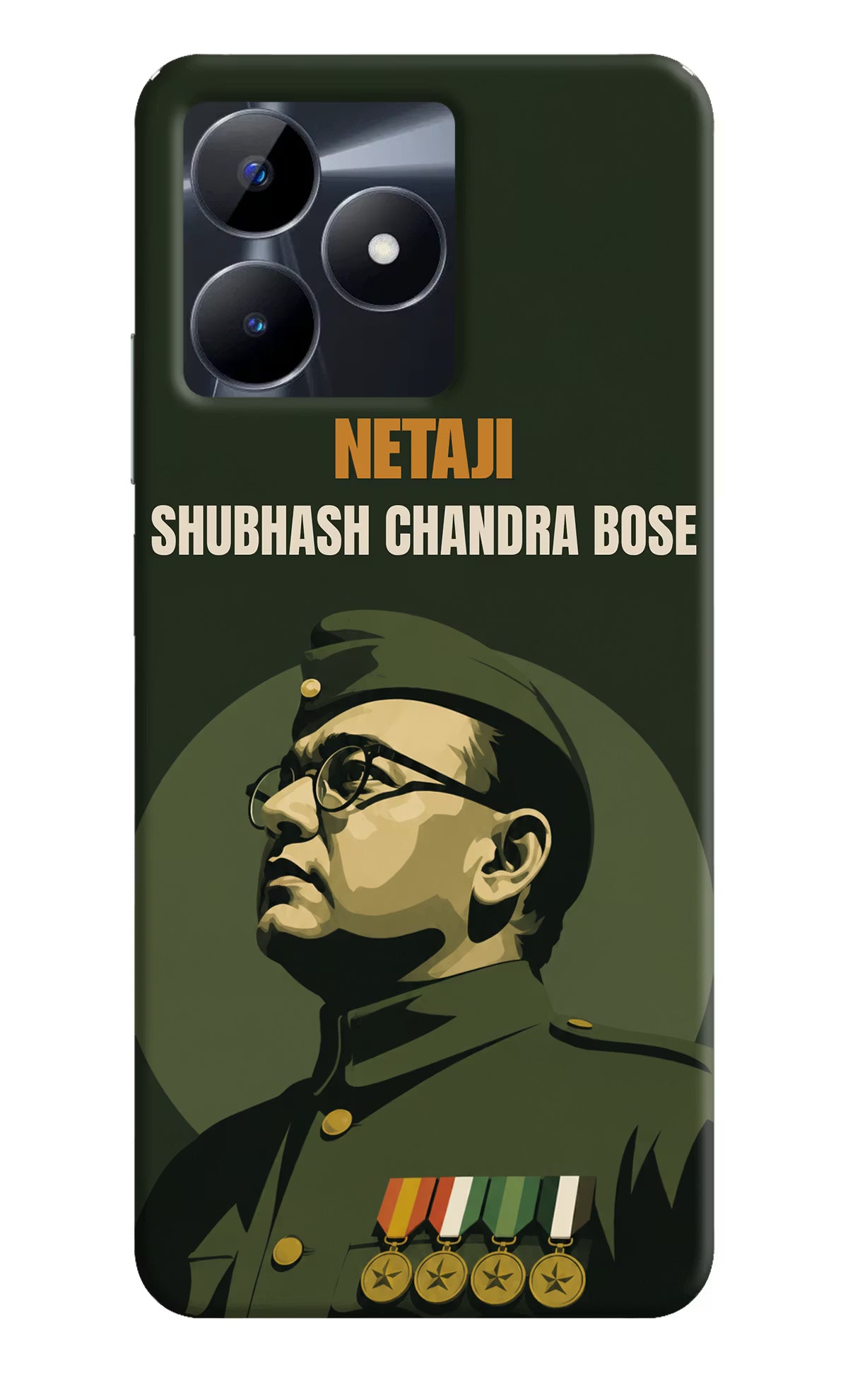 Netaji Legacy Realme C53 Back Cover - Netaji Legacy Realme C53 Back Cover Netaji Legacy Realme C53 Back Cover