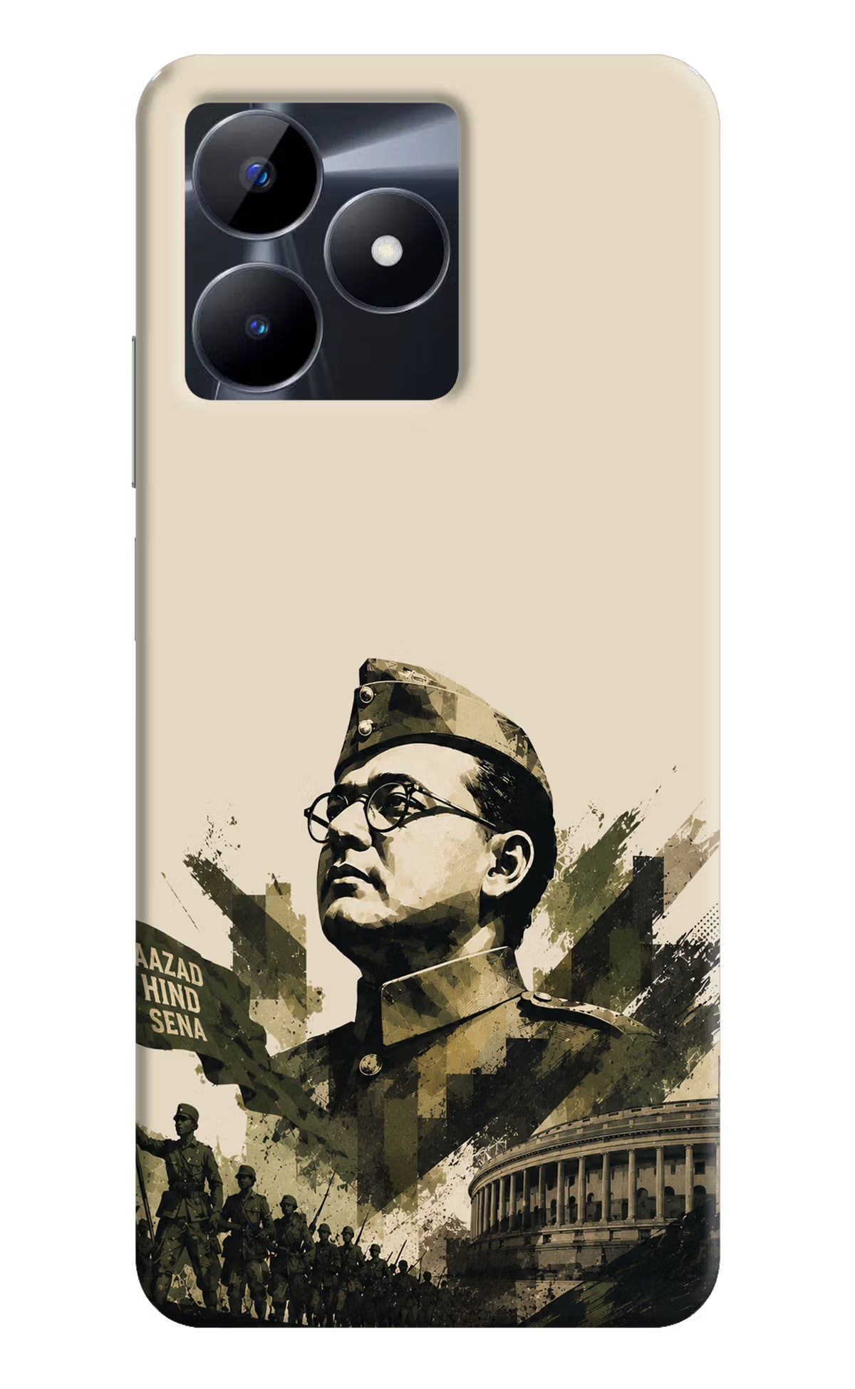 Netaji Rising Realme C53 Back Cover - Netaji Rising Realme C53 Back Cover Netaji Rising Realme C53 Back Cover