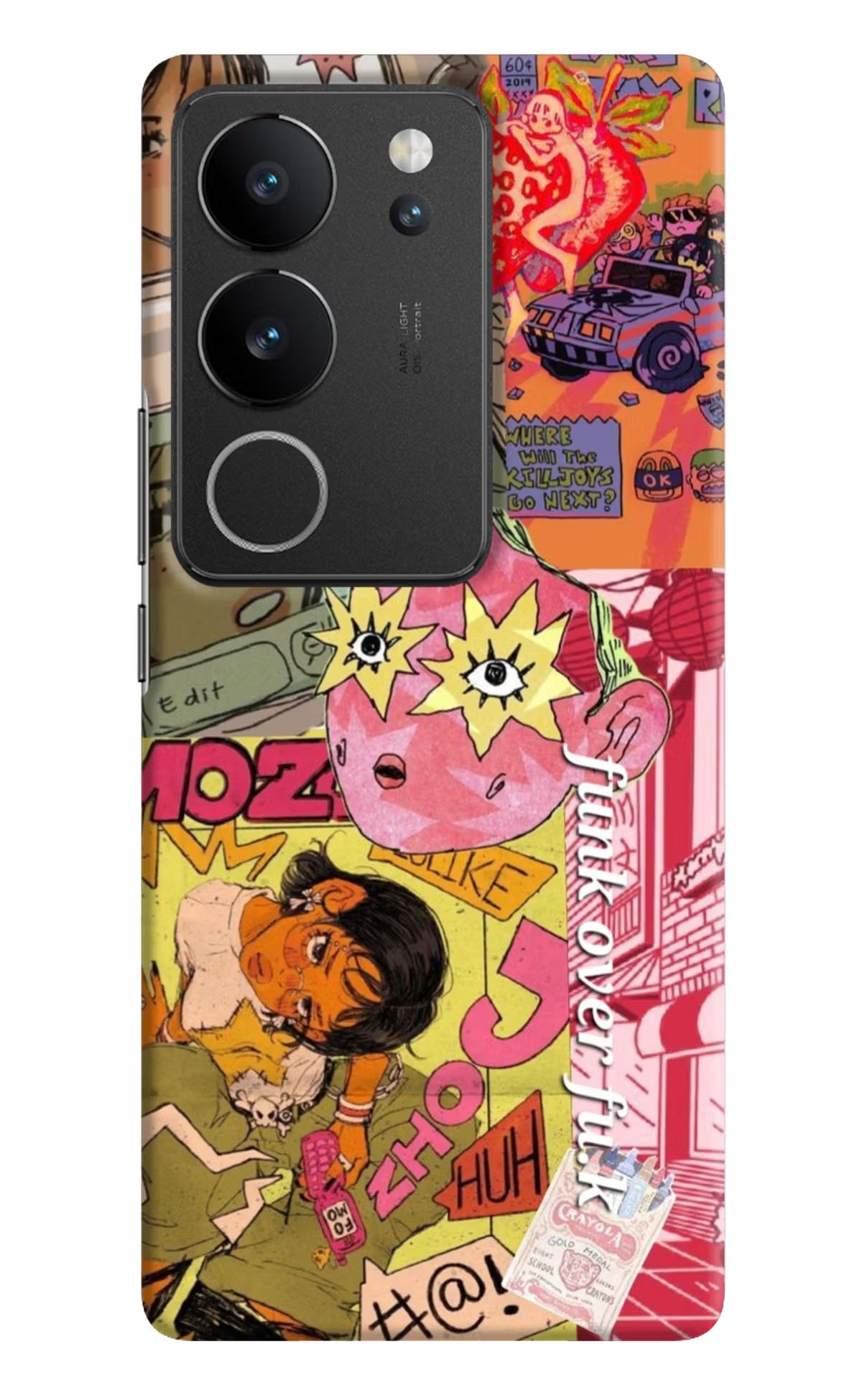 Funkover Vivo V29/V29 Pro Back Cover - Funkover Vivo V29/V29 Pro Back Cover Funkover Vivo V29/V29 Pro Back Cover