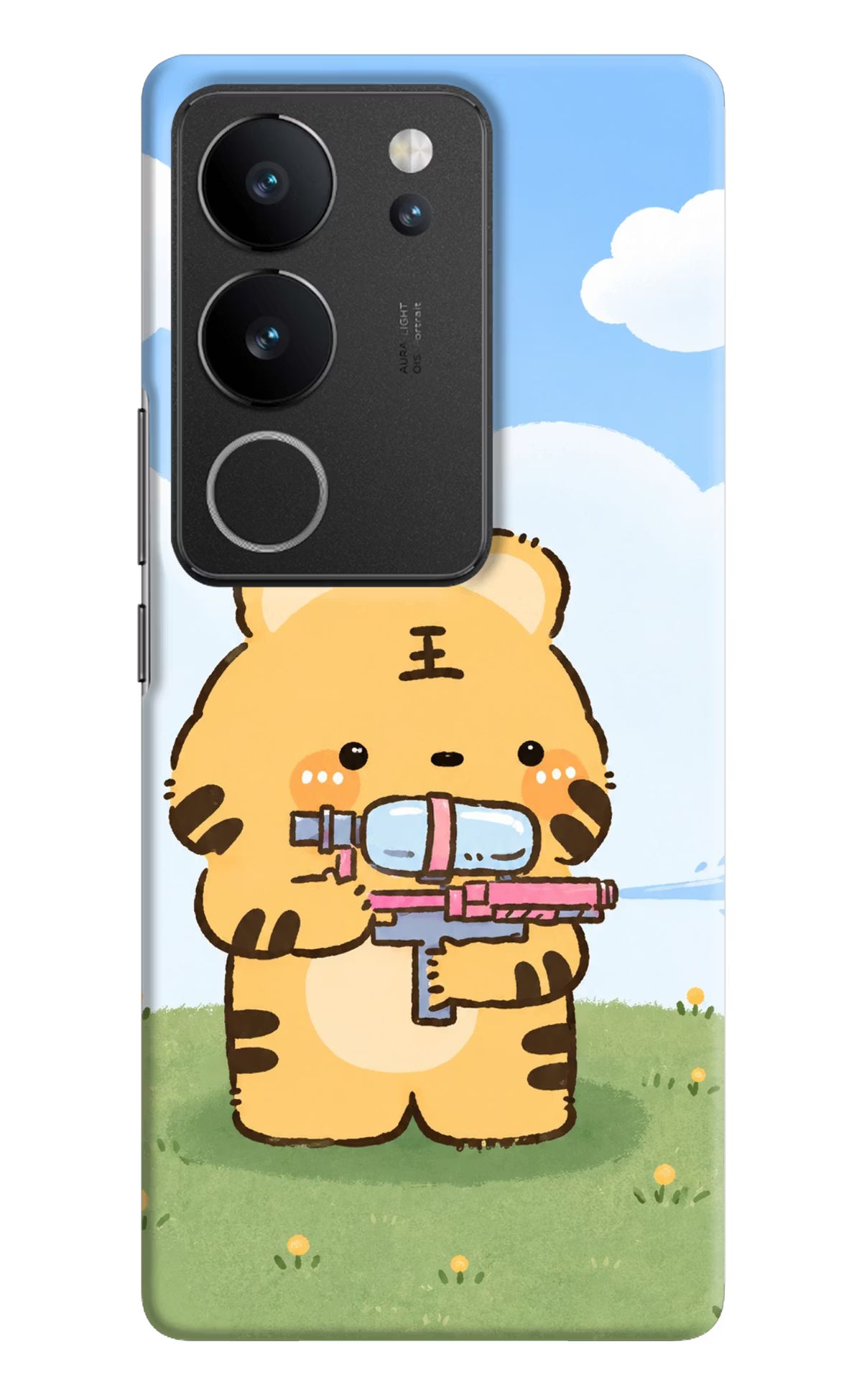 Tiger Treat Vivo V29/V29 Pro Back Cover - Tiger Treat Vivo V29/V29 Pro Back Cover Tiger Treat Vivo V29/V29 Pro Back Cover