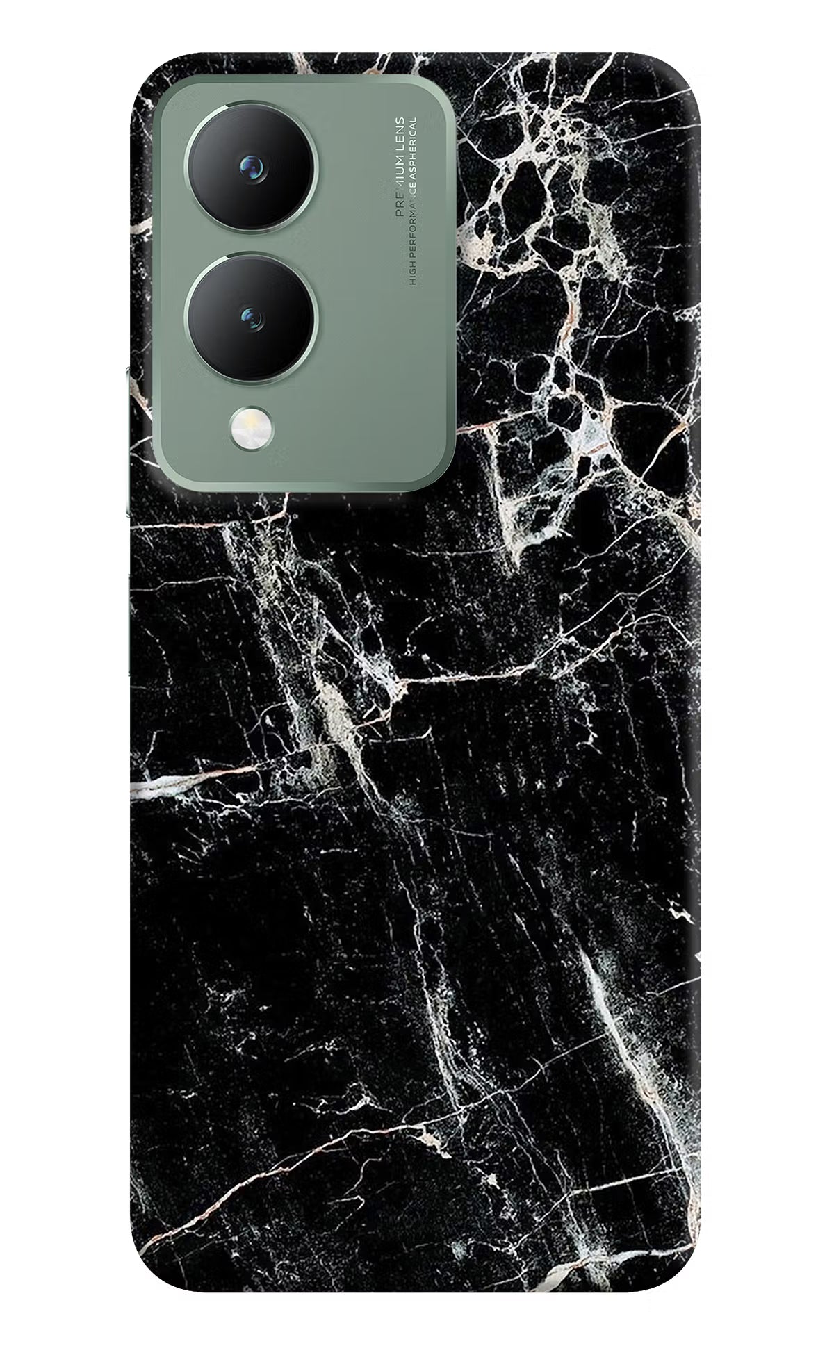 Black Marble Texture Vivo Y17s Back Cover - Black Marble Texture Vivo Y17s Back Cover Black Marble Texture Vivo Y17s Back Cover