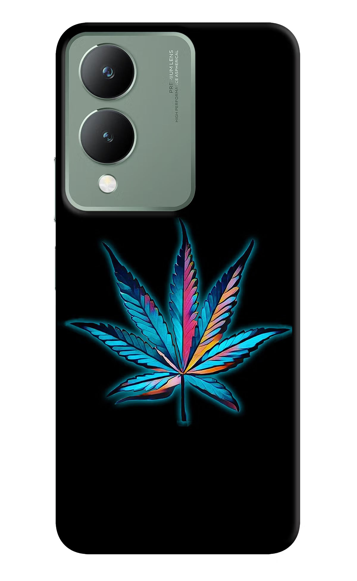 Weed Vivo Y17s Back Cover - Weed Vivo Y17s Back Cover Weed Vivo Y17s Back Cover