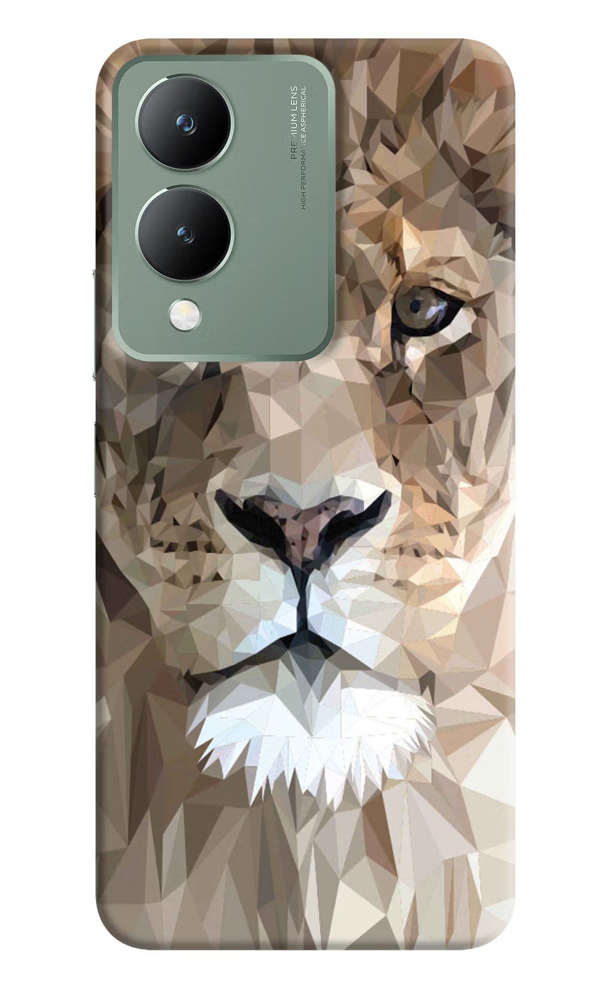 Lion Art Vivo Y17s Back Cover - Lion Art Vivo Y17s Back Cover Lion Art Vivo Y17s Back Cover