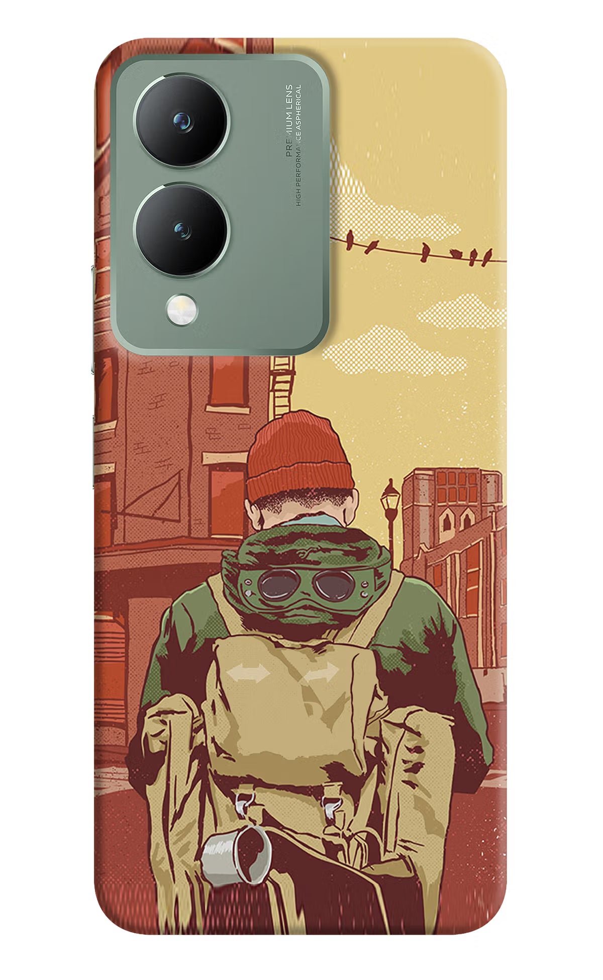 Adventurous Vivo Y17s Back Cover - Adventurous Vivo Y17s Back Cover Adventurous Vivo Y17s Back Cover