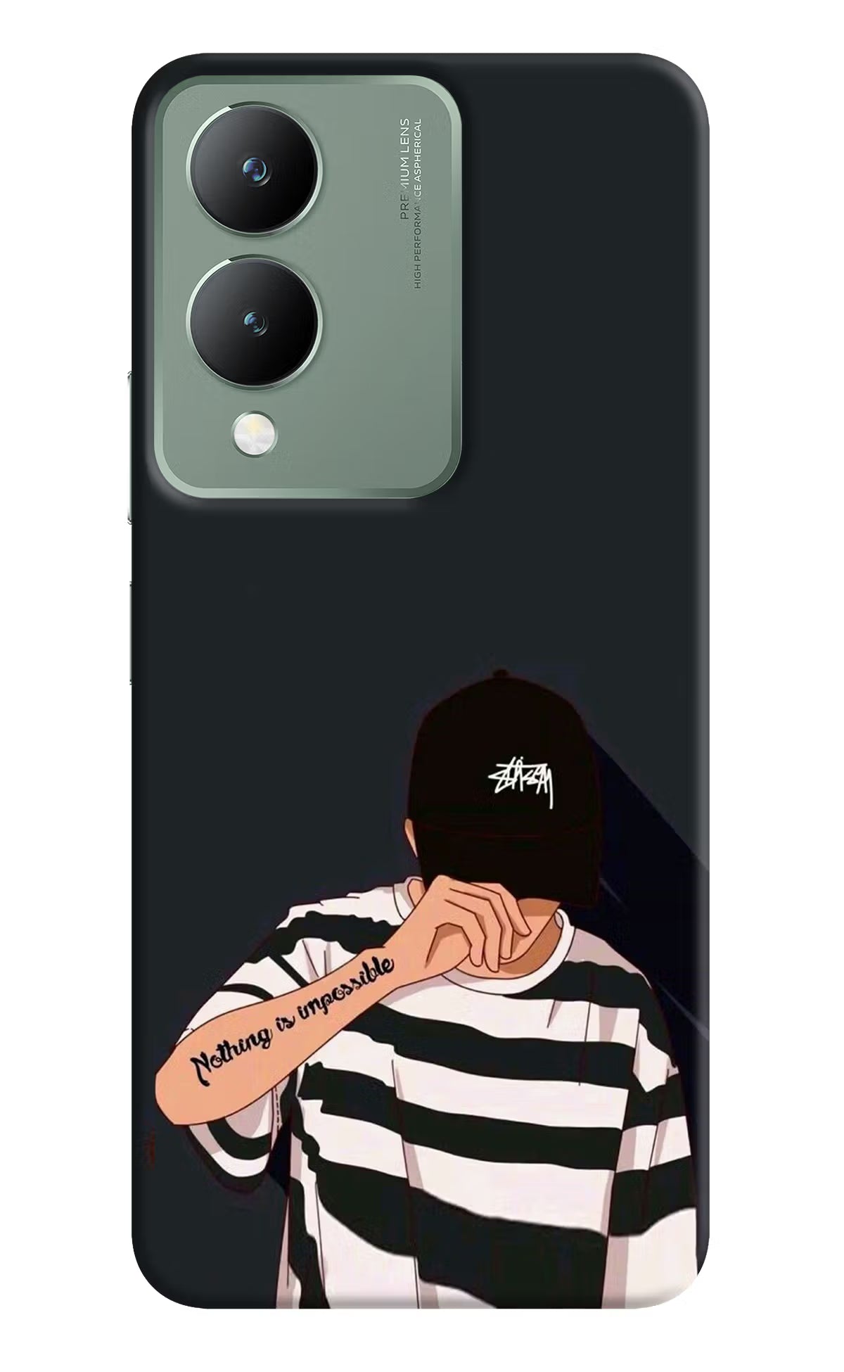 Aesthetic Boy Vivo Y17s Back Cover - Aesthetic Boy Vivo Y17s Back Cover Aesthetic Boy Vivo Y17s Back Cover