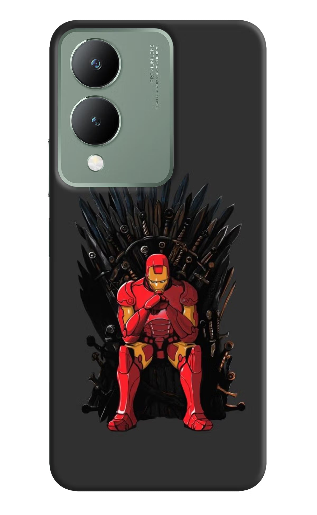 Ironman Throne Vivo Y17s Back Cover - Ironman Throne Vivo Y17s Back Cover Ironman Throne Vivo Y17s Back Cover