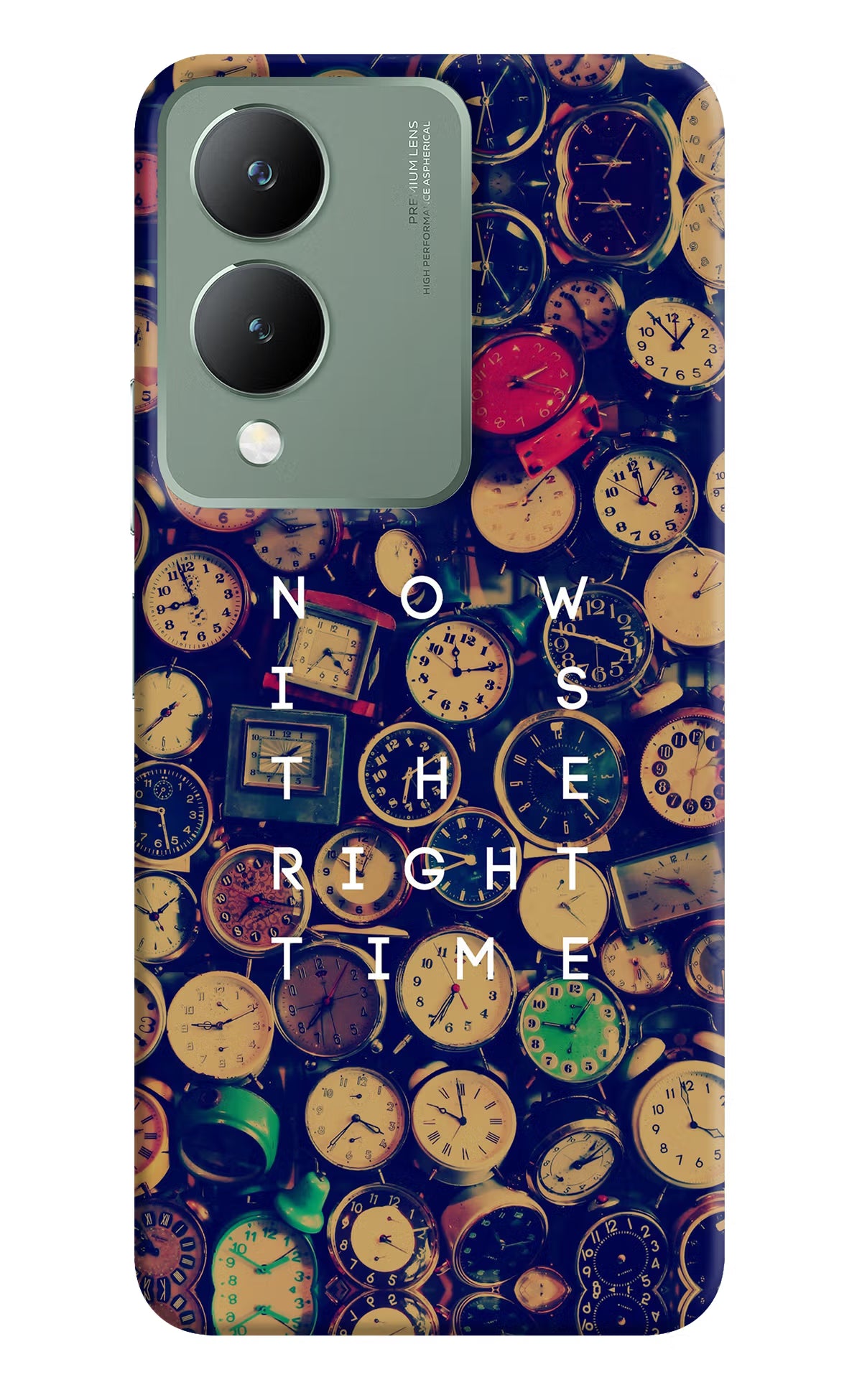 Now is the Right Time Quote Vivo Y17s Back Cover - Now is the Right Time Quote Vivo Y17s Back Cover Now is the Right Time Quote Vivo Y17s Back Cover