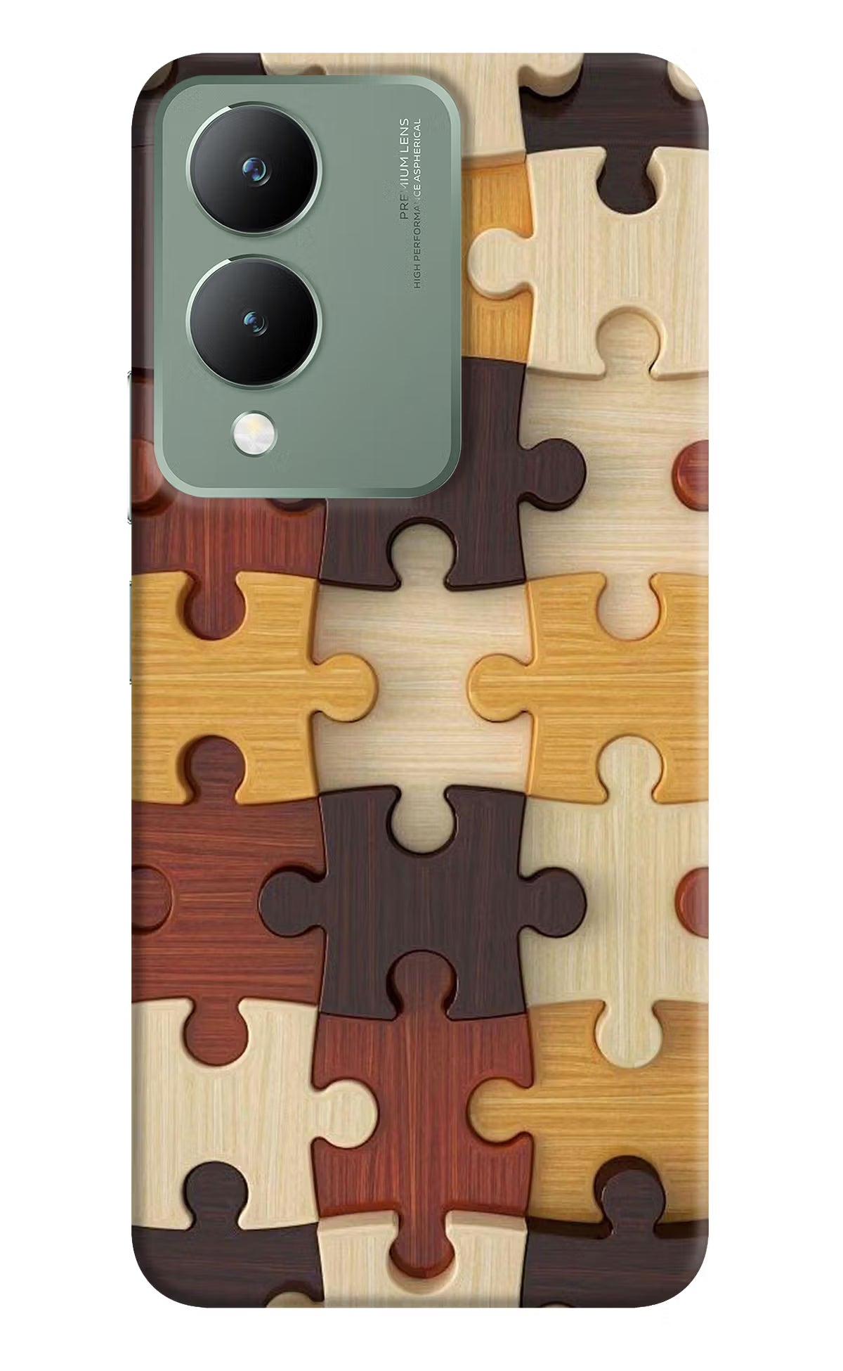 Wooden Puzzle Vivo Y17s Back Cover - Wooden Puzzle Vivo Y17s Back Cover Wooden Puzzle Vivo Y17s Back Cover