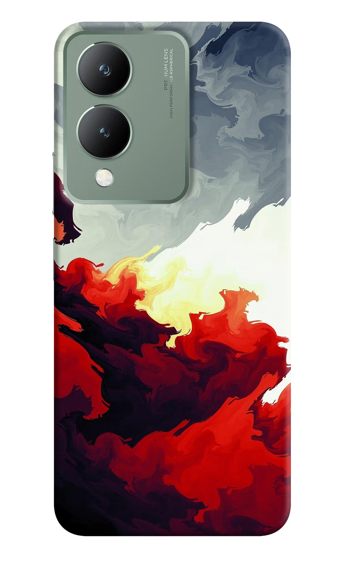 Fire Cloud Vivo Y17s Back Cover - Fire Cloud Vivo Y17s Back Cover Fire Cloud Vivo Y17s Back Cover