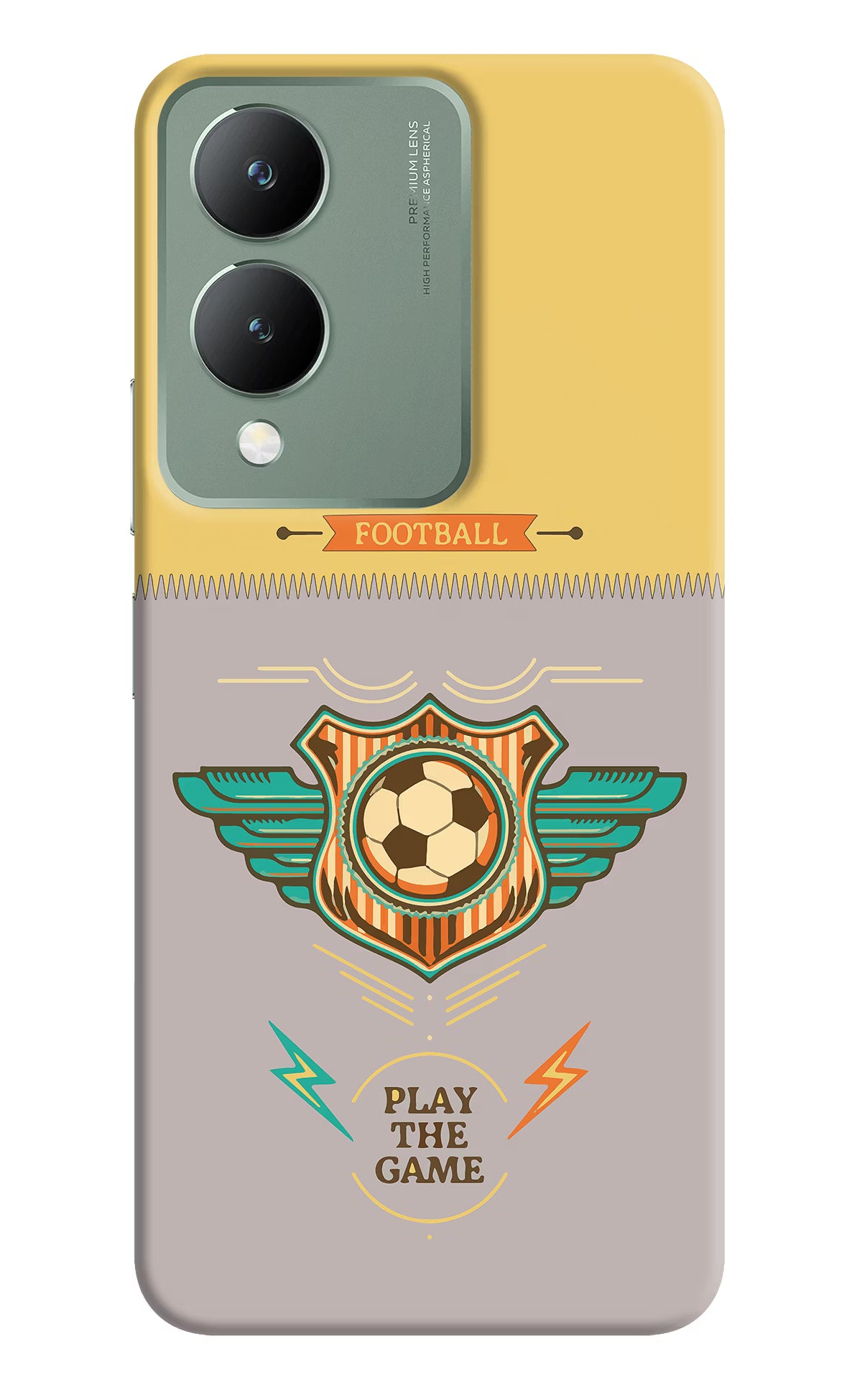 Football Vivo Y17s Back Cover - Football Vivo Y17s Back Cover Football Vivo Y17s Back Cover