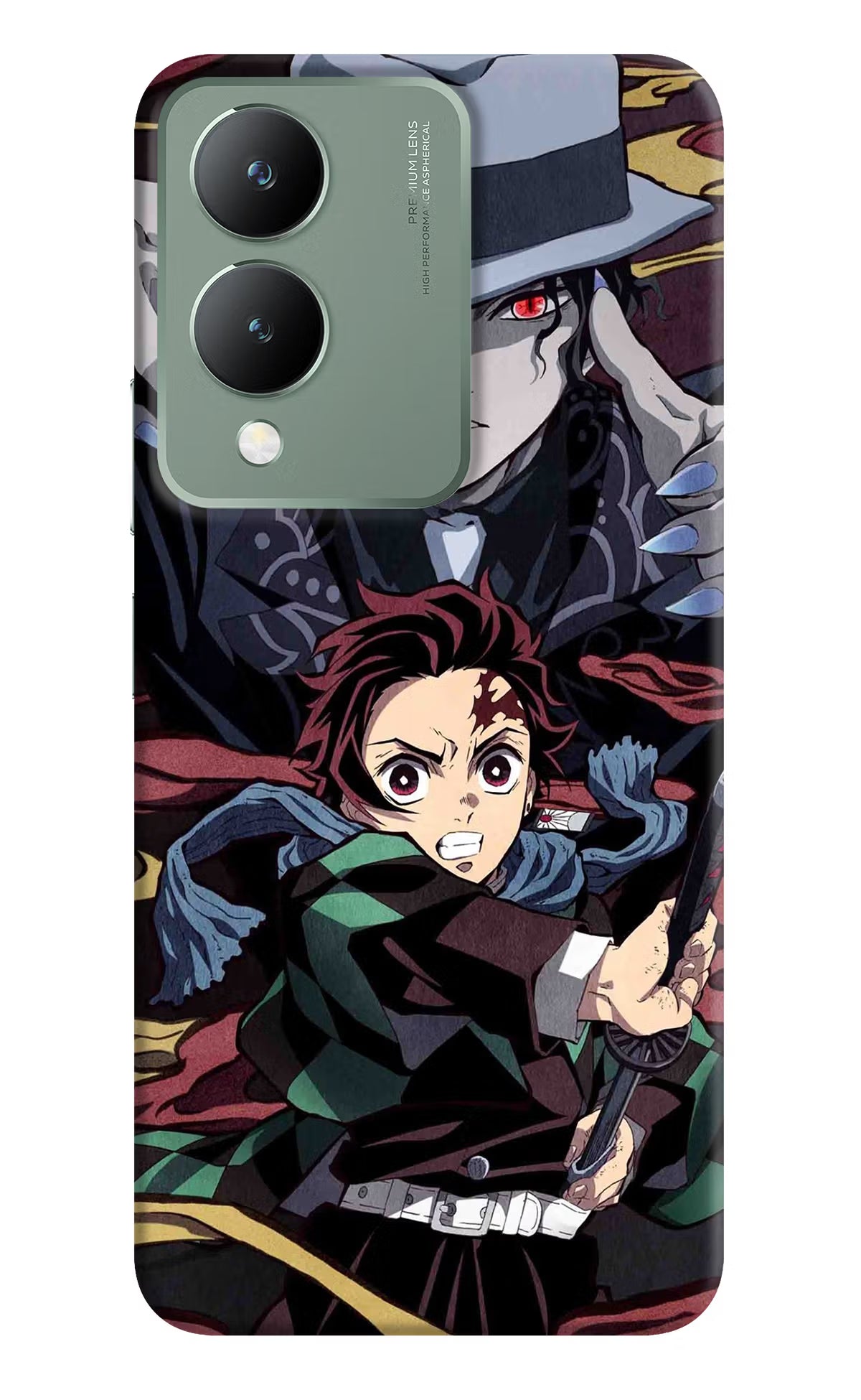 Demon Slayer Vivo Y17s Back Cover - Demon Slayer Vivo Y17s Back Cover Demon Slayer Vivo Y17s Back Cover