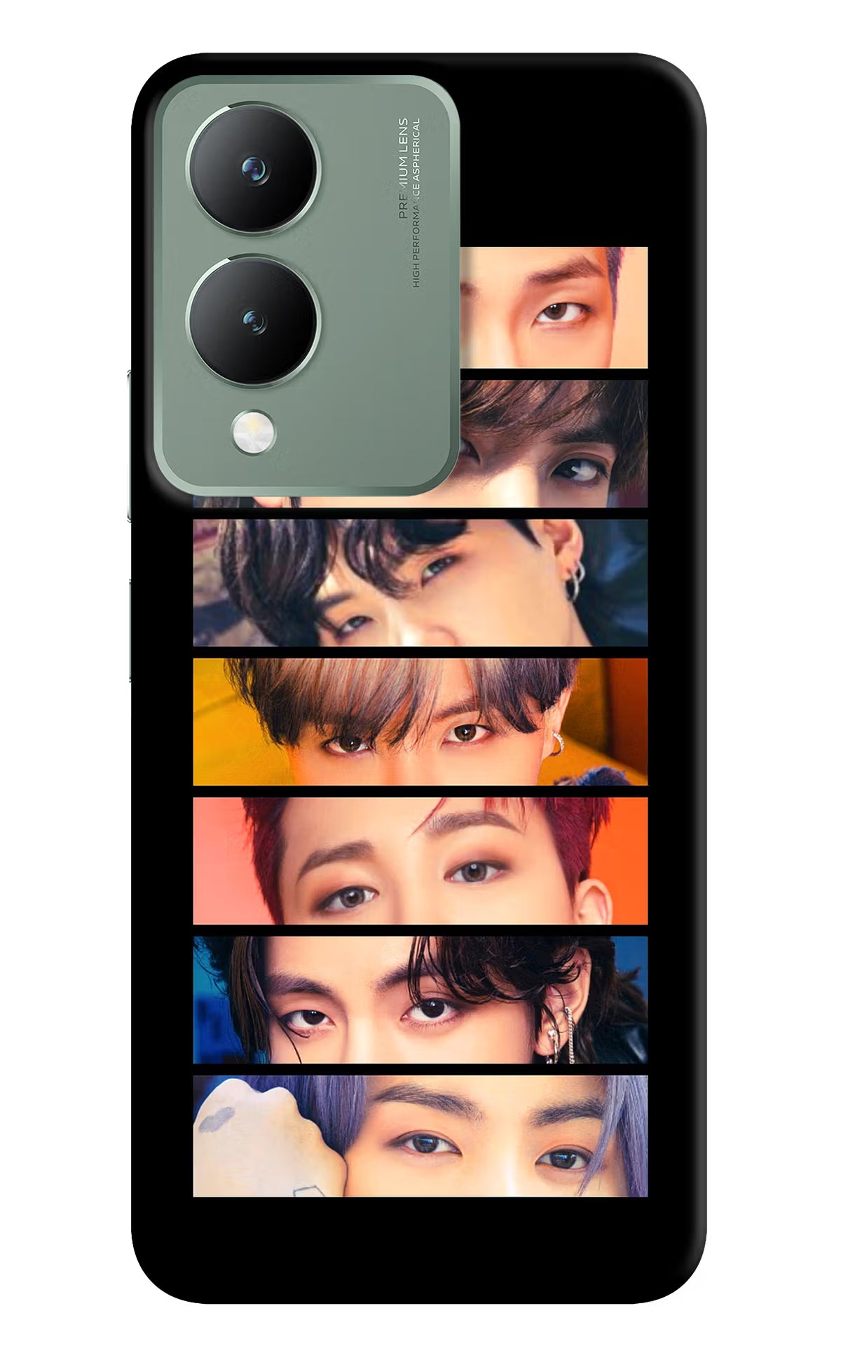 BTS Eyes Vivo Y17s Back Cover - BTS Eyes Vivo Y17s Back Cover BTS Eyes Vivo Y17s Back Cover