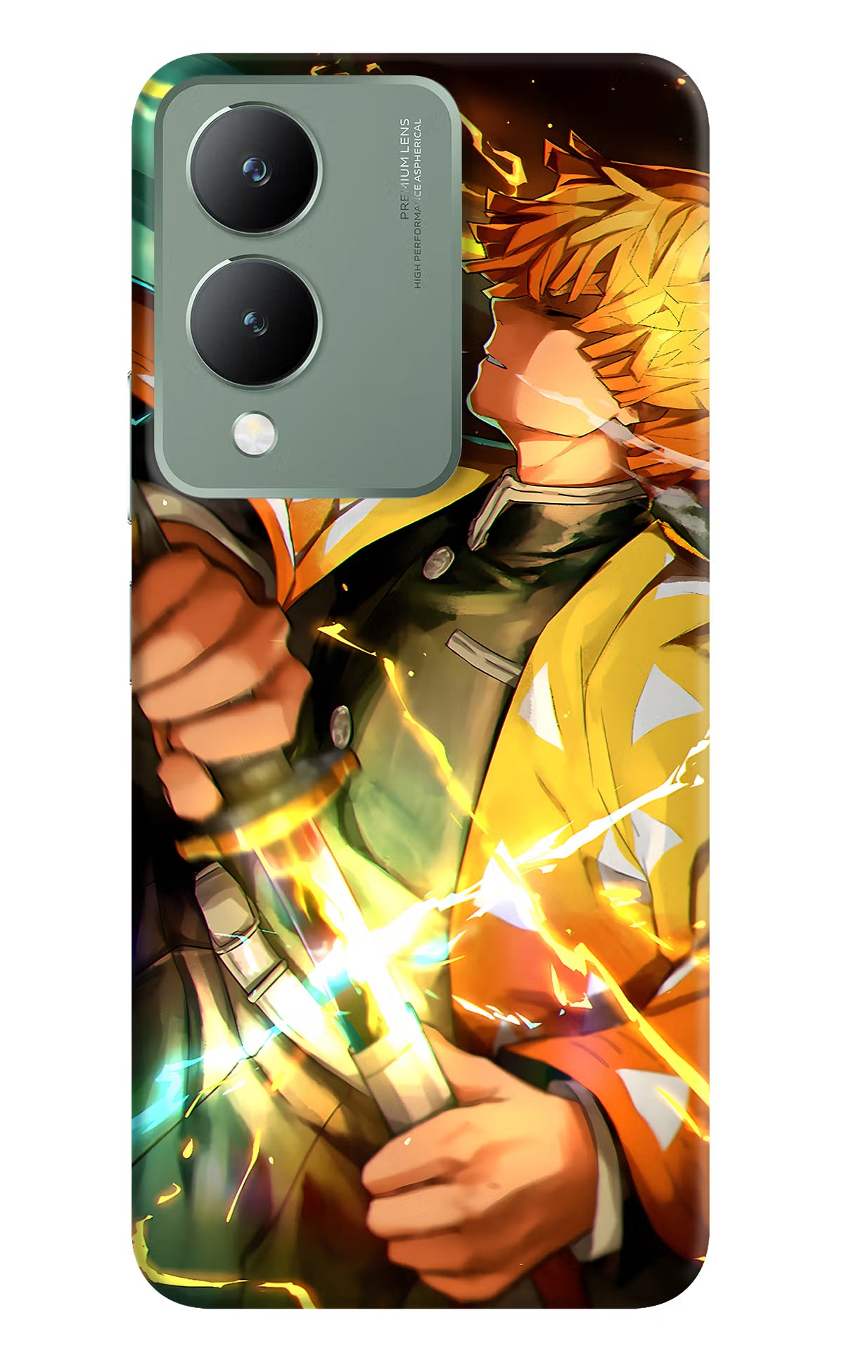 Demon Slayer Vivo Y17s Back Cover - Demon Slayer Vivo Y17s Back Cover Demon Slayer Vivo Y17s Back Cover