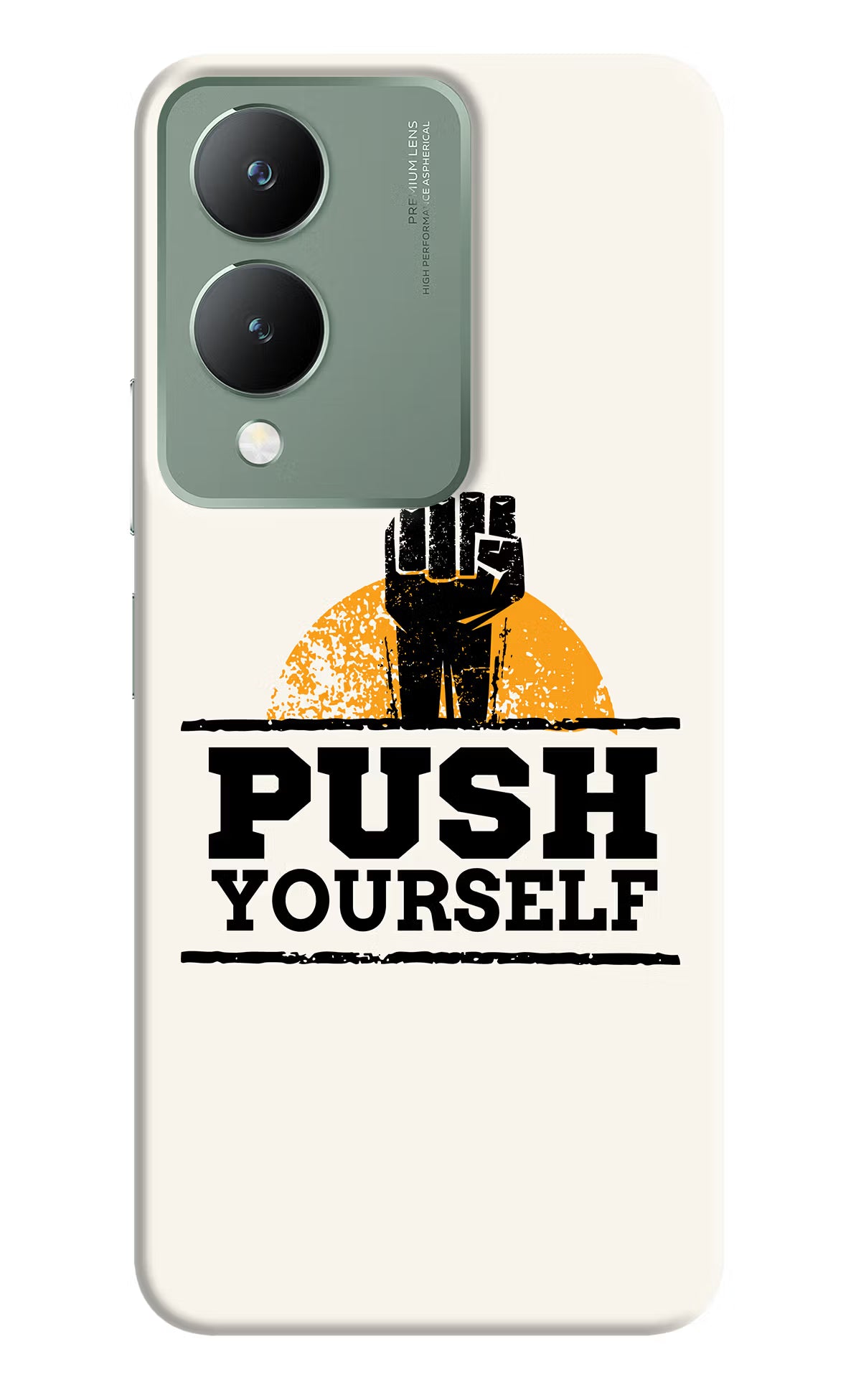 Push Yourself Vivo Y17s Back Cover - Push Yourself Vivo Y17s Back Cover Push Yourself Vivo Y17s Back Cover