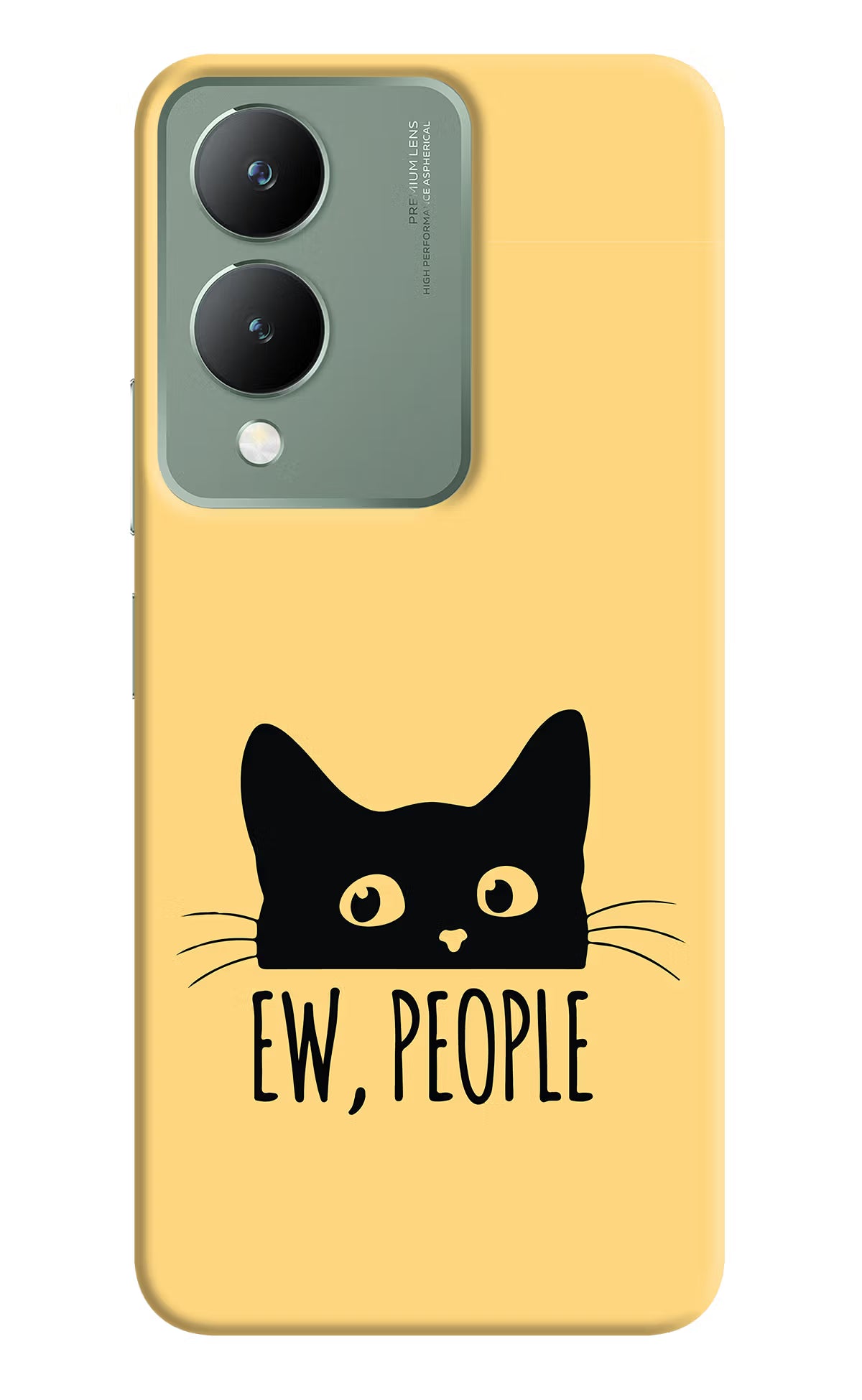 Ew People Catitude Vivo Y17s Back Cover - Ew People Catitude Vivo Y17s Back Cover Ew People Catitude Vivo Y17s Back Cover