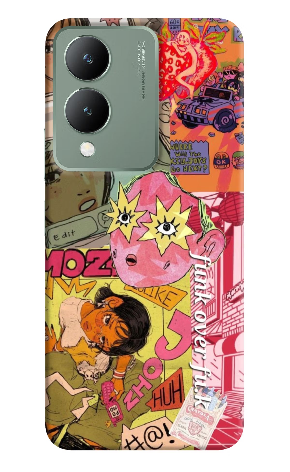 Funkover Vivo Y17s Back Cover - Funkover Vivo Y17s Back Cover Funkover Vivo Y17s Back Cover