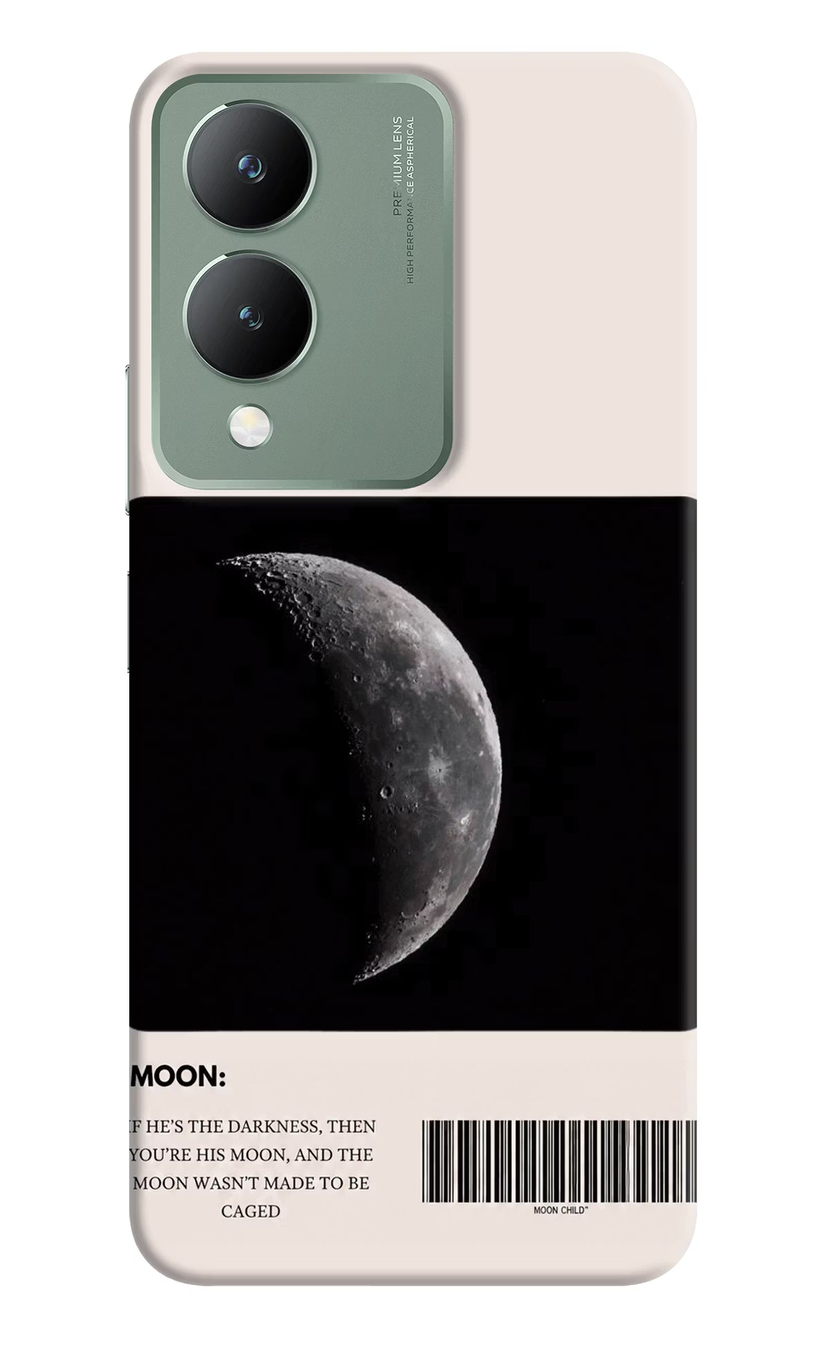 Moon Phase Vivo Y17s Back Cover - Moon Phase Vivo Y17s Back Cover Moon Phase Vivo Y17s Back Cover