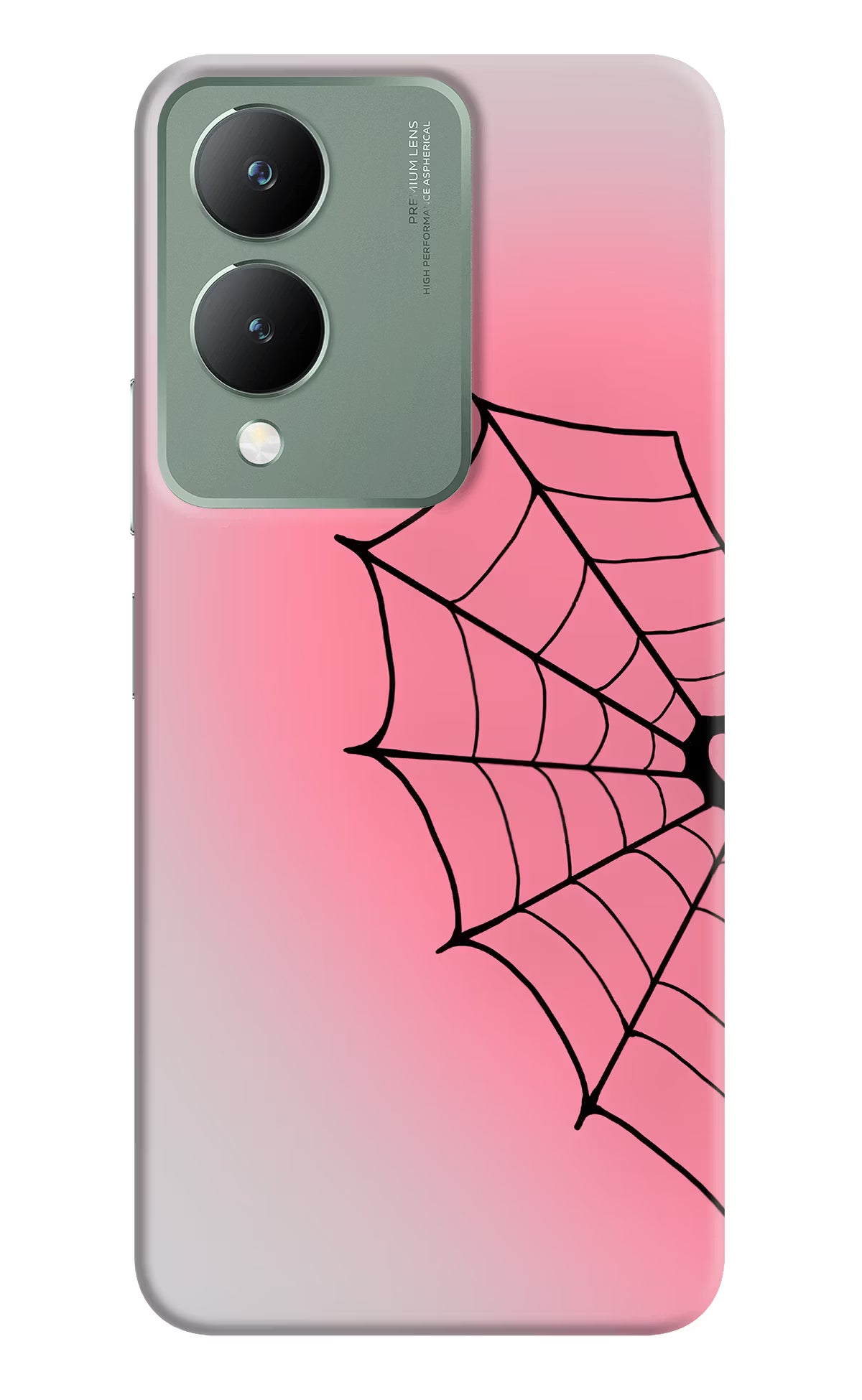 Pink Web Vivo Y17s Back Cover - Pink Web Vivo Y17s Back Cover Pink Web Vivo Y17s Back Cover
