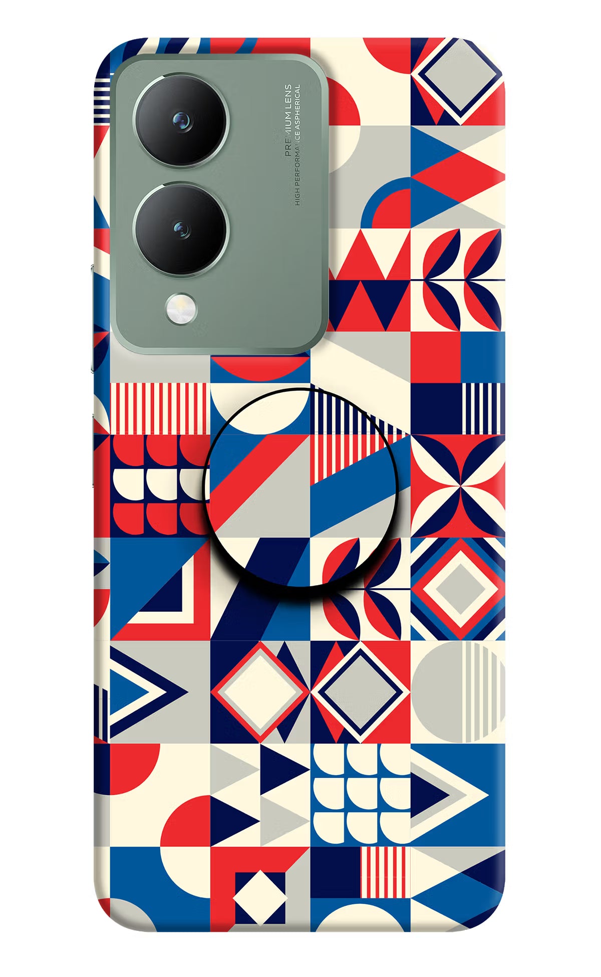 Colorful Pattern Vivo Y17s Pop Case