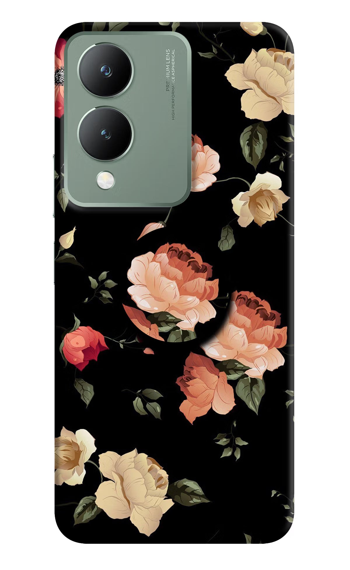 Flowers Vivo Y17s Pop Case - Flowers Vivo Y17s Pop Case Flowers Vivo Y17s Pop Case