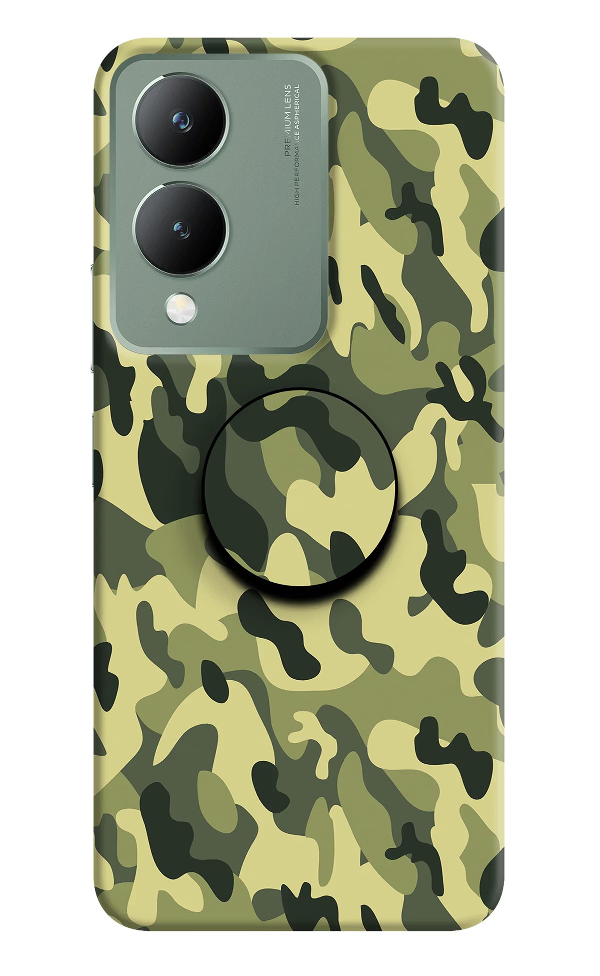 Camouflage Vivo Y17s Pop Case