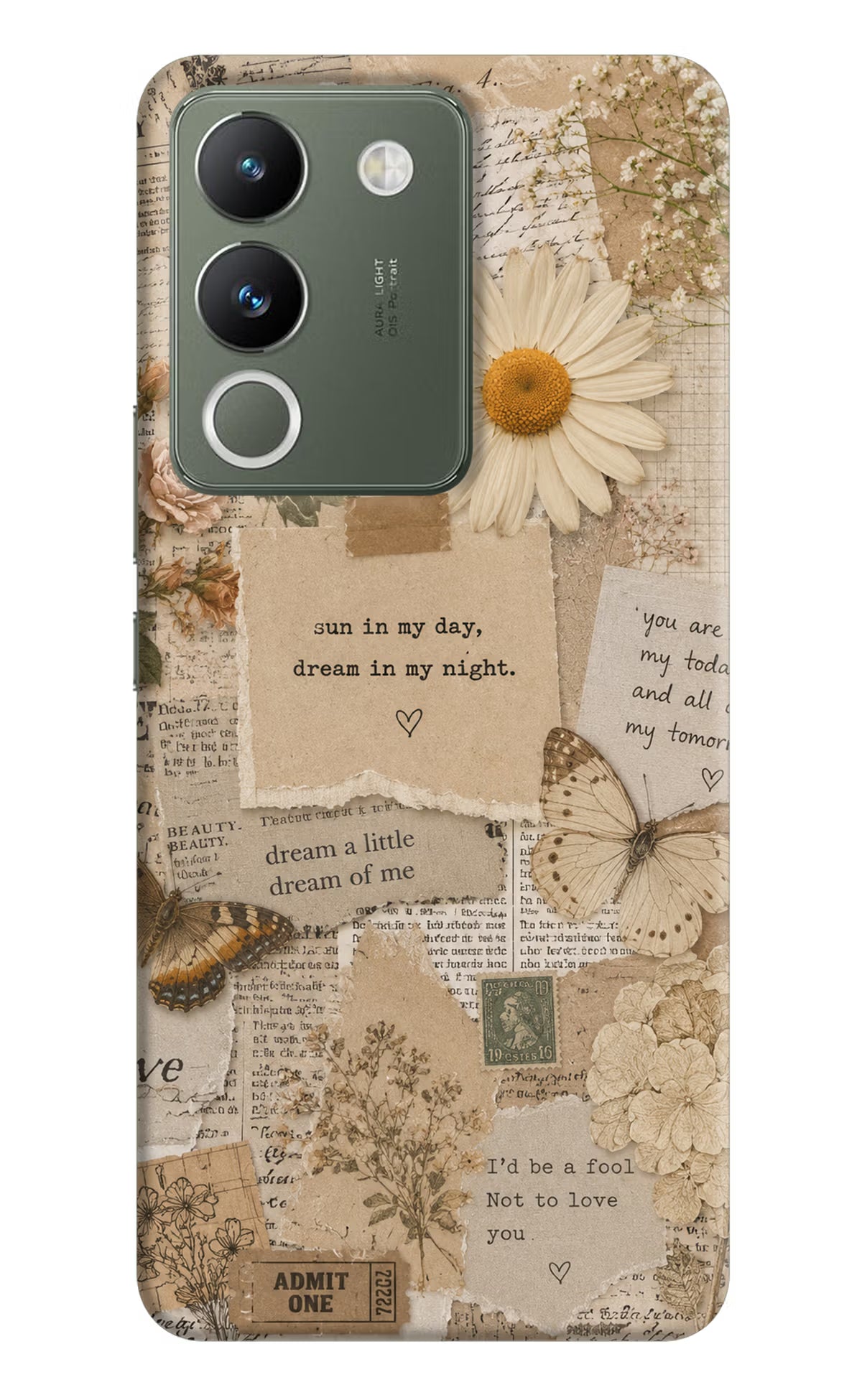 Vintage case Vivo Y200 5G Back Cover - Vintage case Vivo Y200 5G Back Cover Vintage case Vivo Y200 5G Back Cover