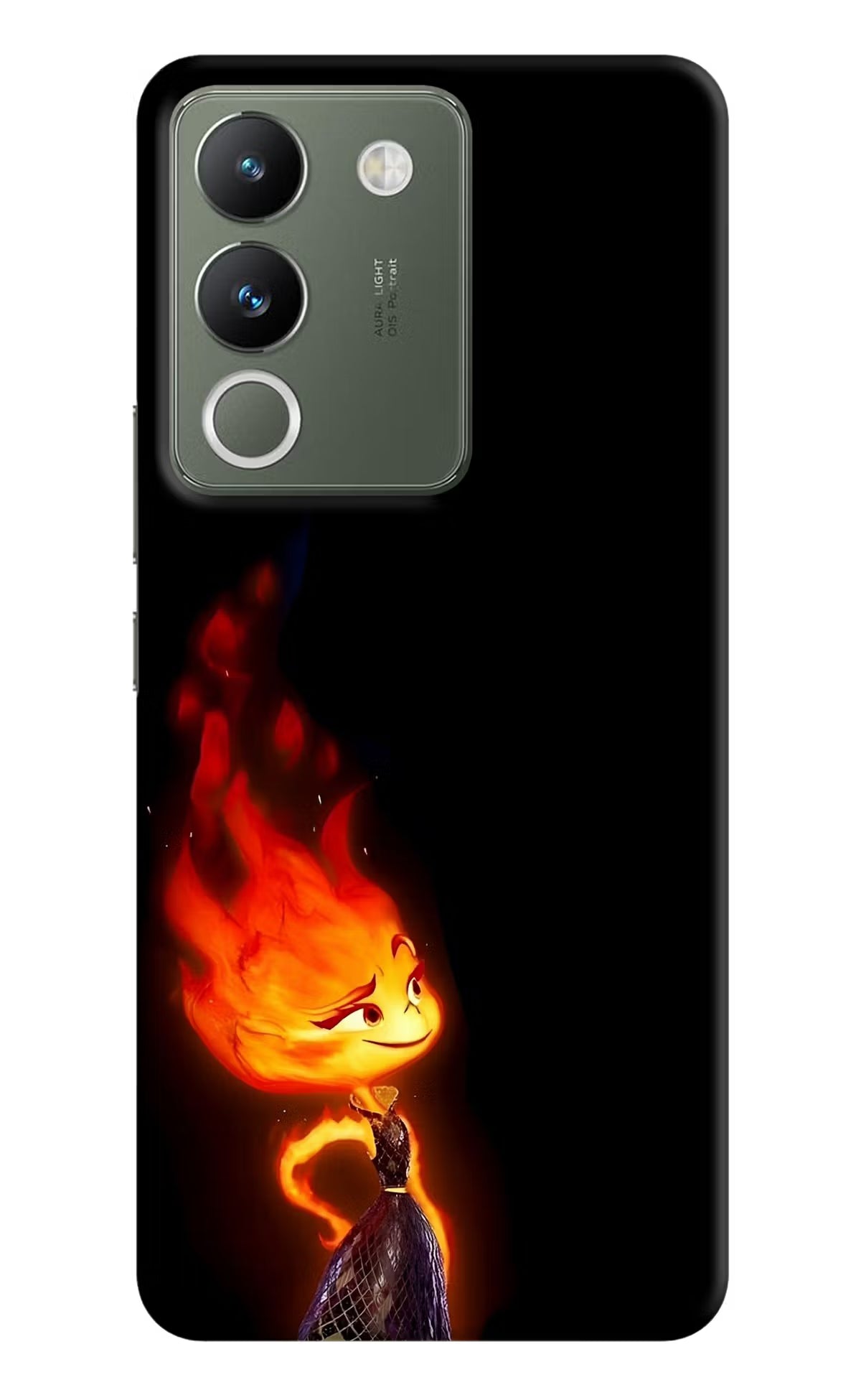 Ember Flame Vivo Y200 5G Back Cover - Ember Flame Vivo Y200 5G Back Cover Ember Flame Vivo Y200 5G Back Cover