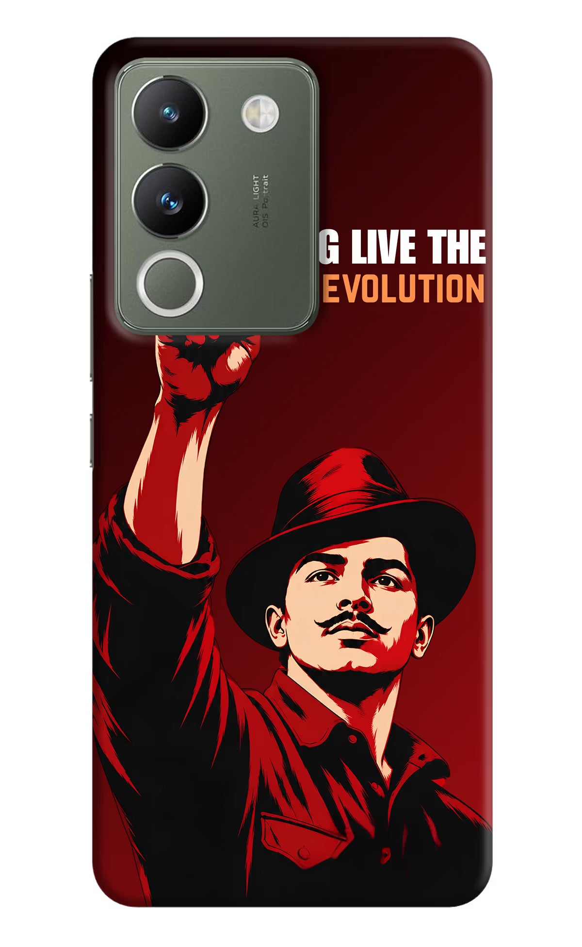 Bhagat Singh Revolution Vivo Y200 5G Back Cover - Bhagat Singh Revolution Vivo Y200 5G Back Cover Bhagat Singh Revolution Vivo Y200 5G Back Cover