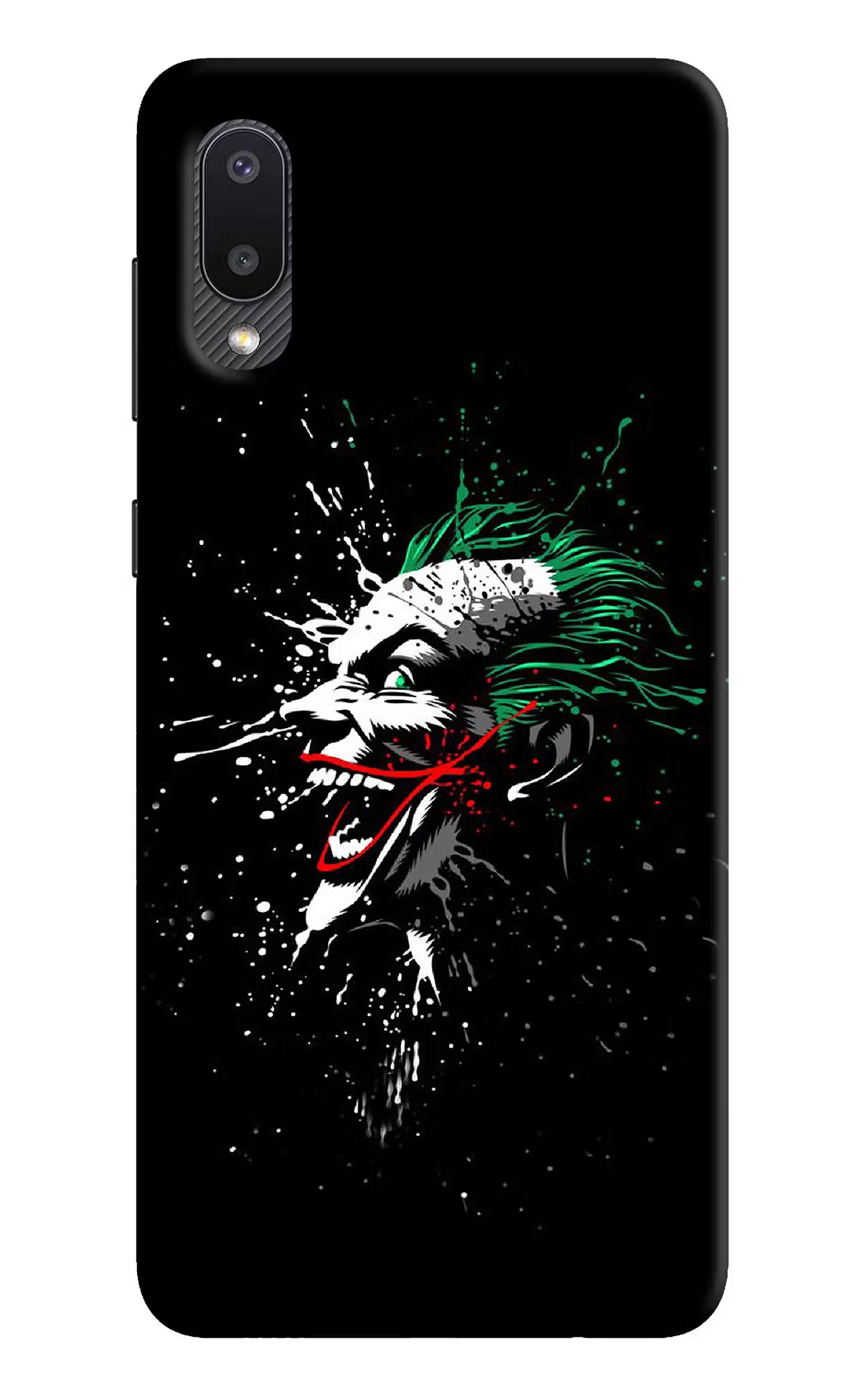 Joker Samsung M02 Back Cover - Joker Samsung M02 Hard Case Back Cover by Casekaro Joker Samsung M02 Hard Case Back Cover by Casekaro