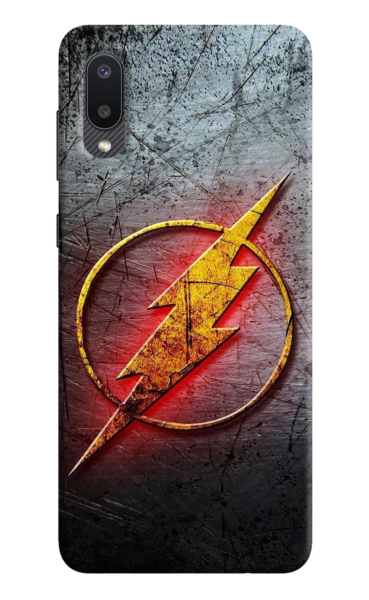 Flash Samsung M02 Back Cover - Flash Samsung M02 Hard Case Back Cover by Casekaro Flash Samsung M02 Hard Case Back Cover by Casekaro