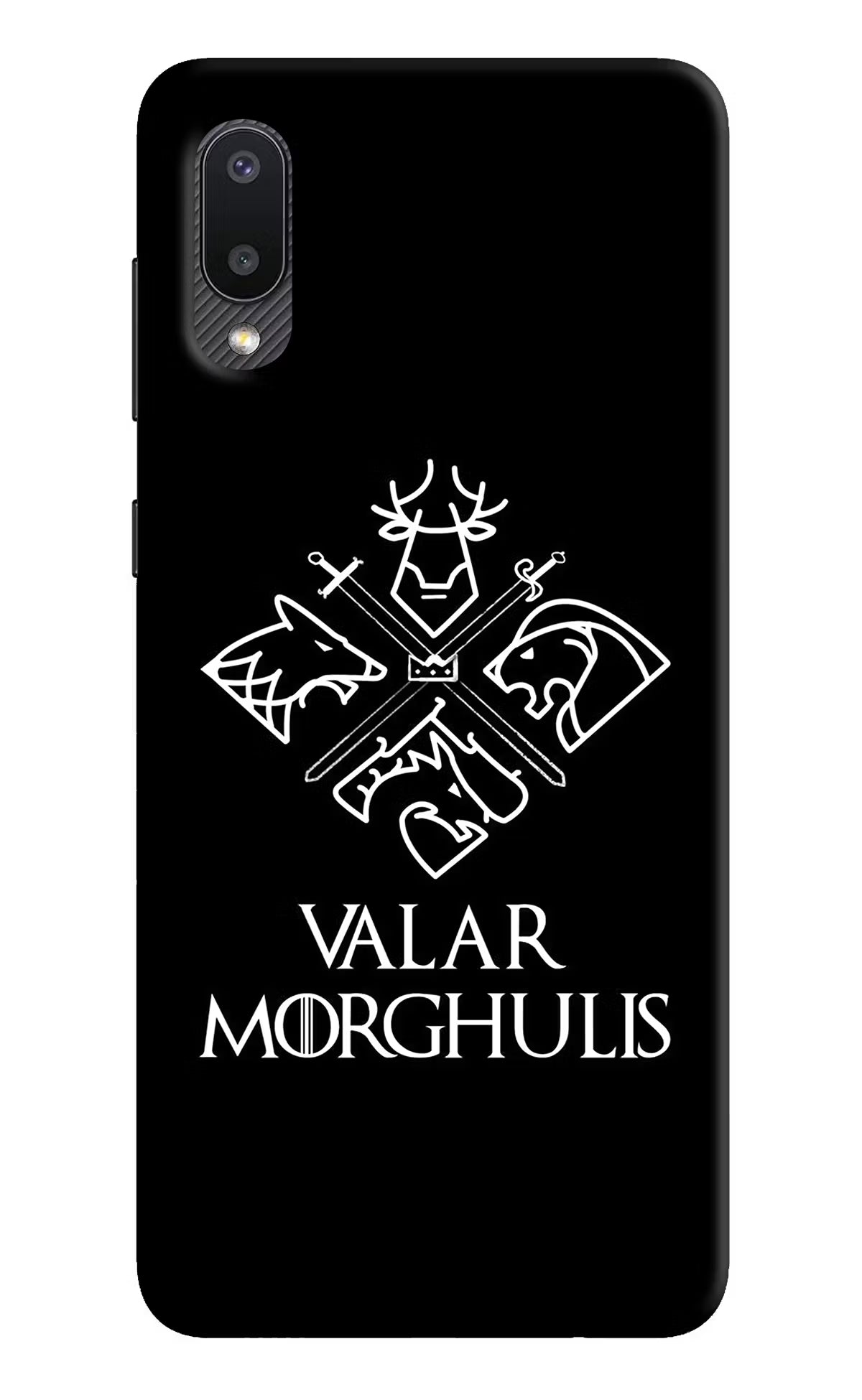 Valar Morghulis | Game Of Thrones Samsung M02 Back Cover - Valar Morghulis | Game Of Thrones Samsung M02 Hard Case Back Cover by Casekaro Valar Morghulis | Game Of Thrones Samsung M02 Hard Case Back Cover by Casekaro